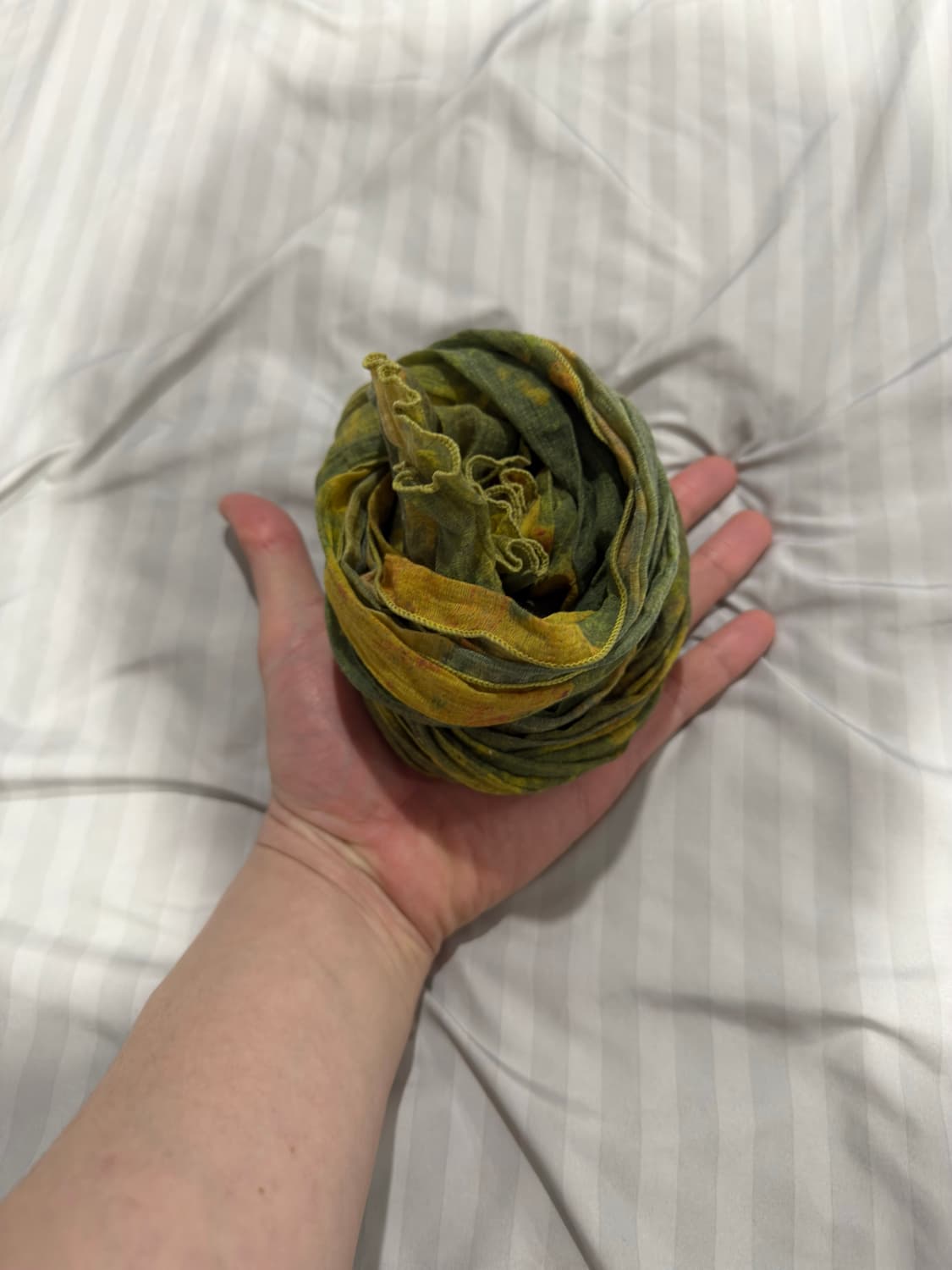 Lyte green 라이트그린 스카프 상품이미지1