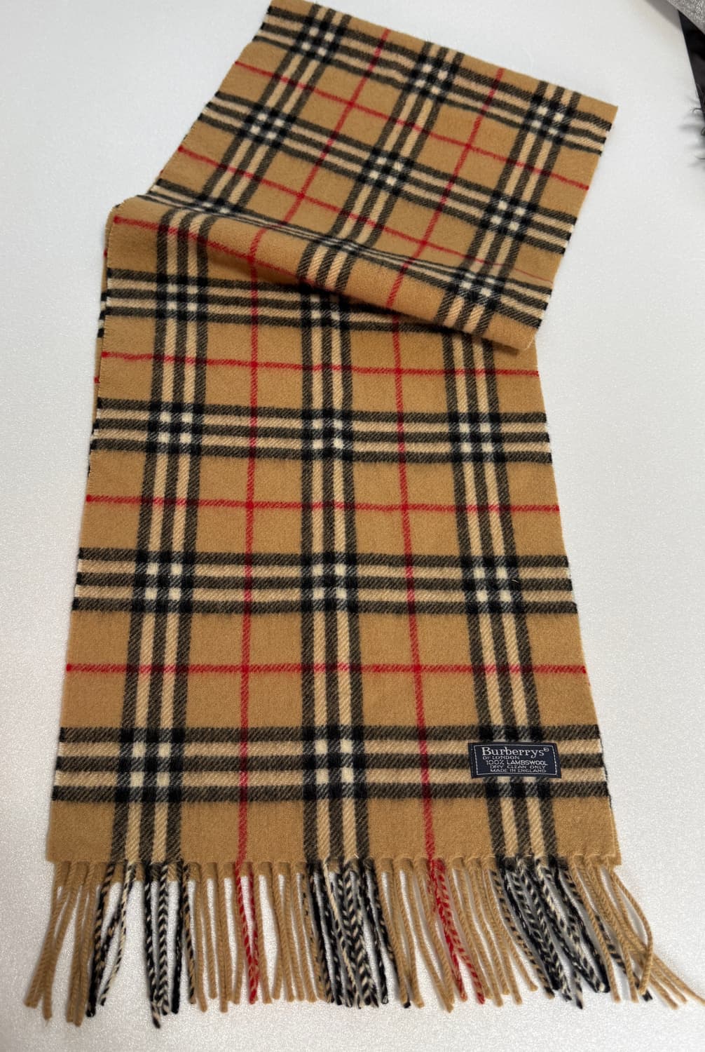정품)버버리 머플러 상품이미지5