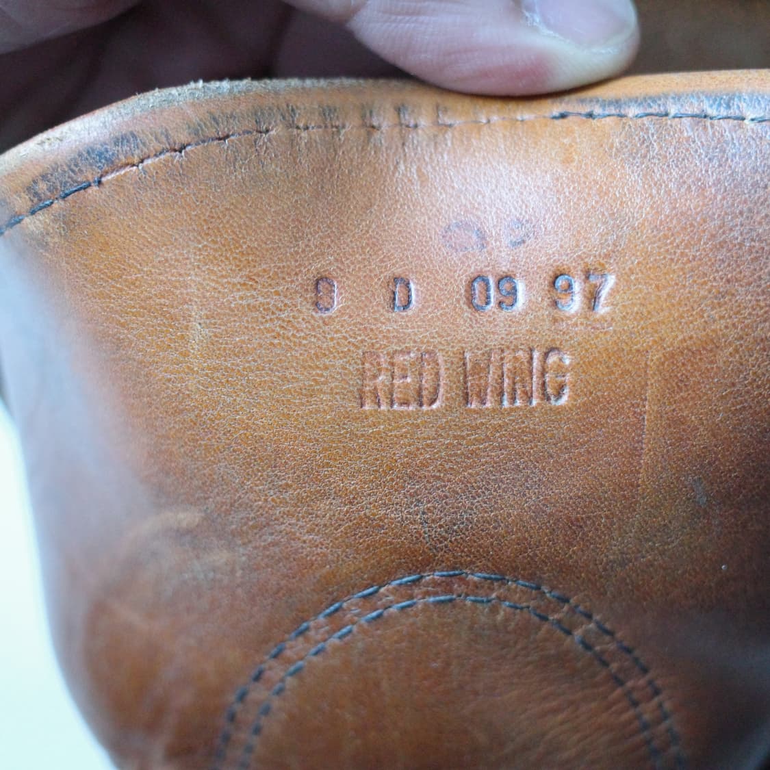 레드윙 아이리쉬 세터 페코스 부츠 9D 270mm (97년 빈티지) 상품이미지8