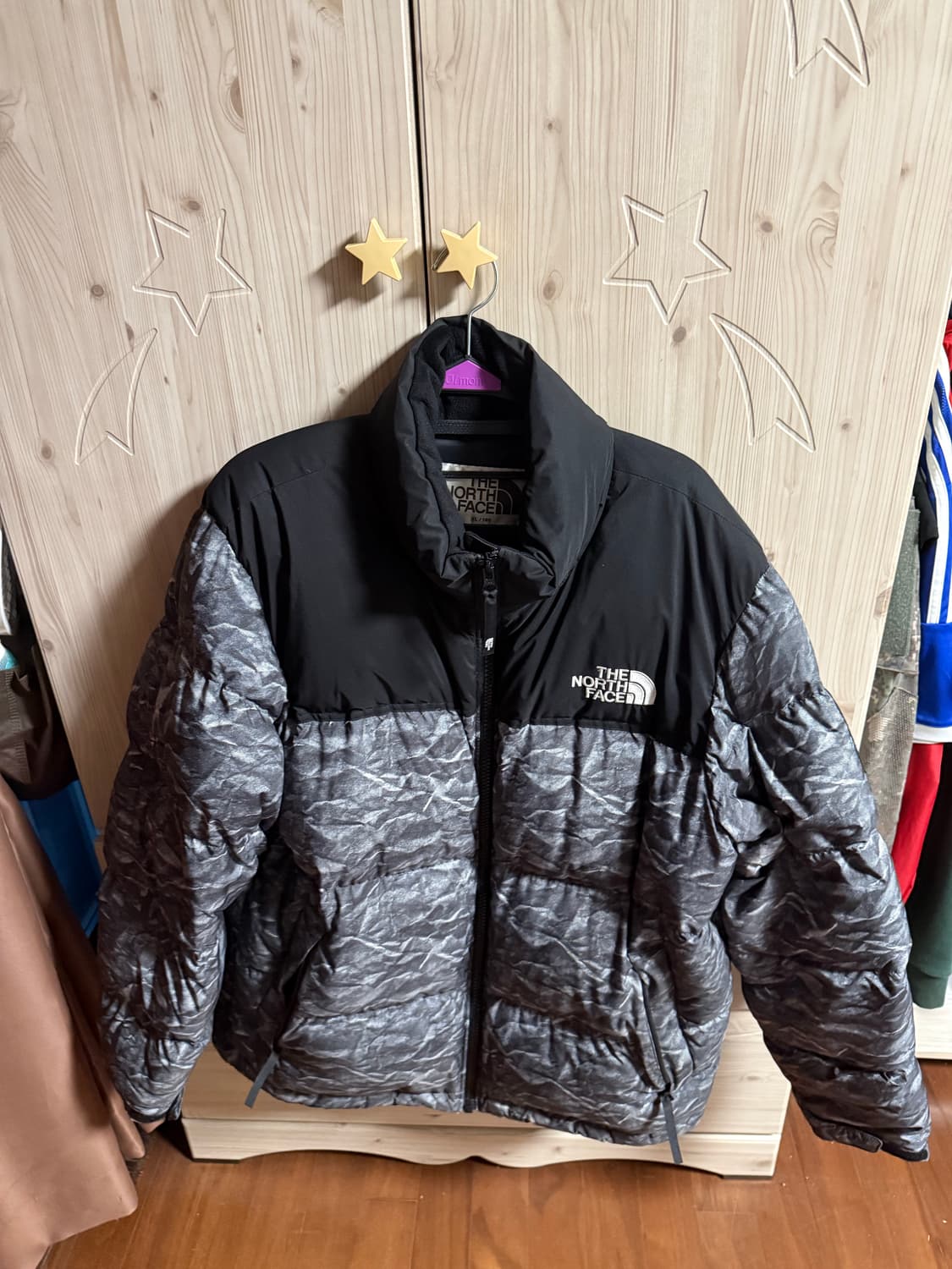 노스페이스 화이트 라벨 노벨티 눕시 다운 자켓 그레이 XL 상품이미지1