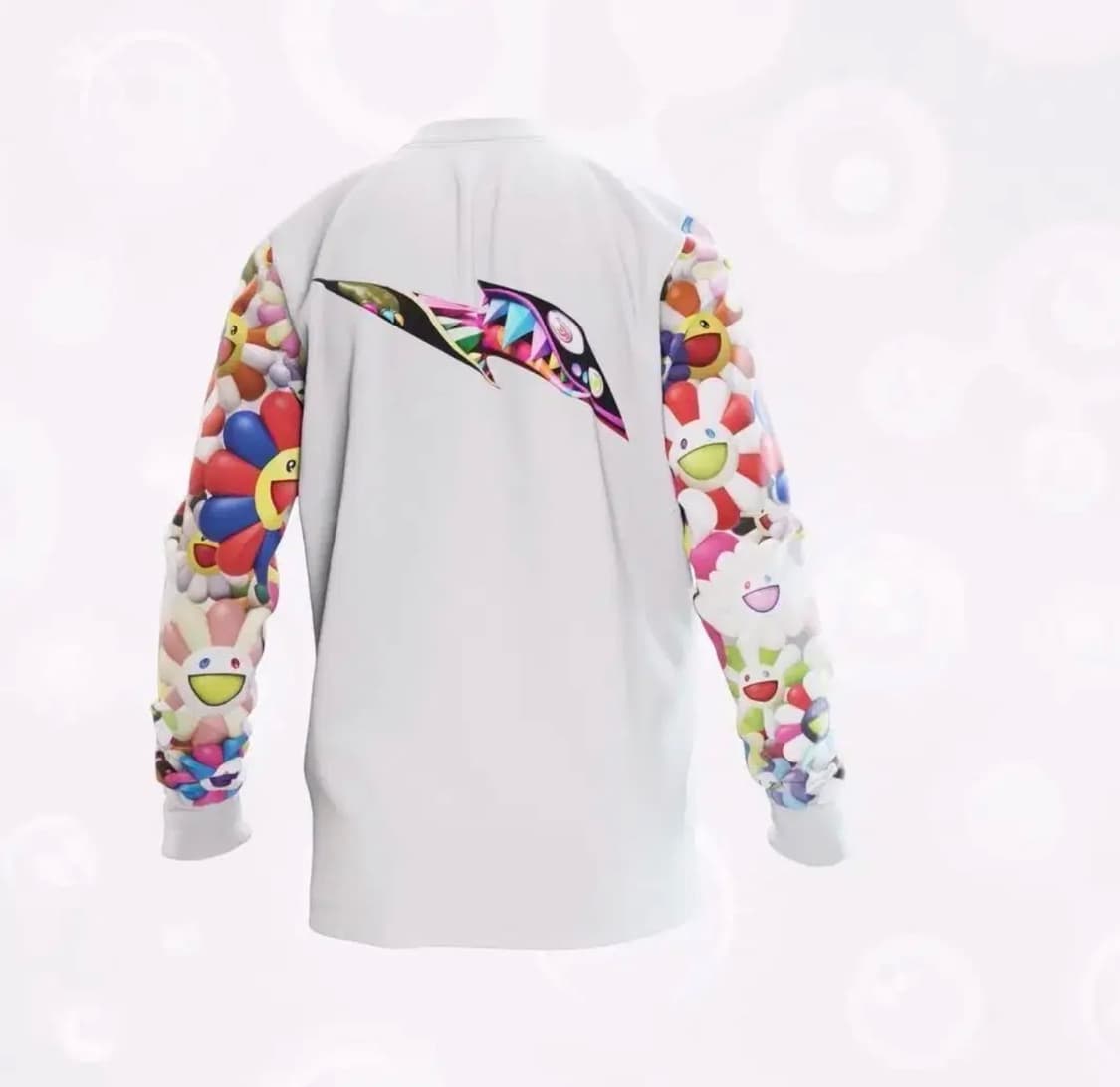 나이키 x RTFKT 무라카미 다카시 드립 롱 슬리브 티셔츠 새상품 상품이미지2