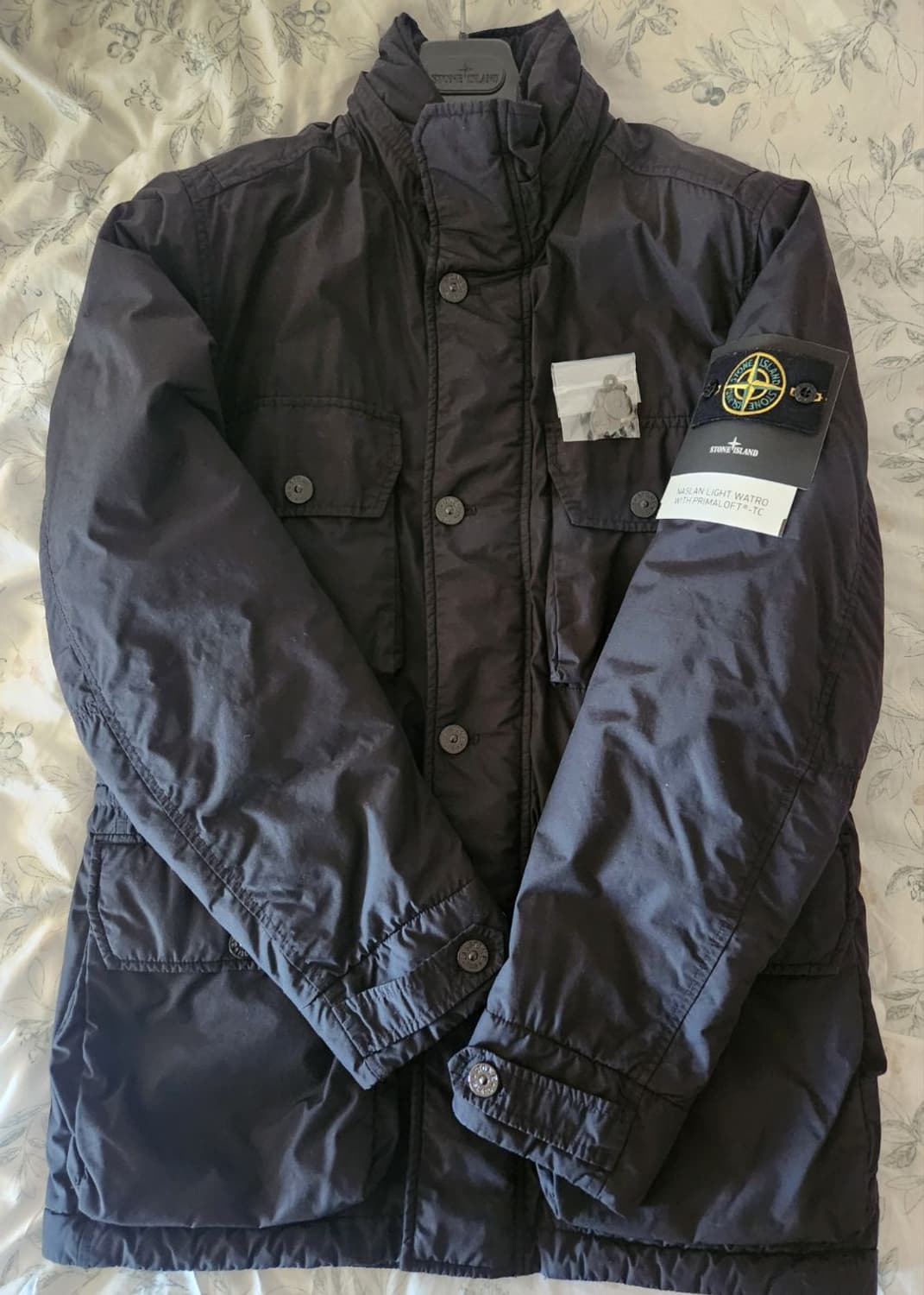 스톤아일랜드/NASLAN LIGHT프리마로프트 패딩/블랙/M 상품이미지1