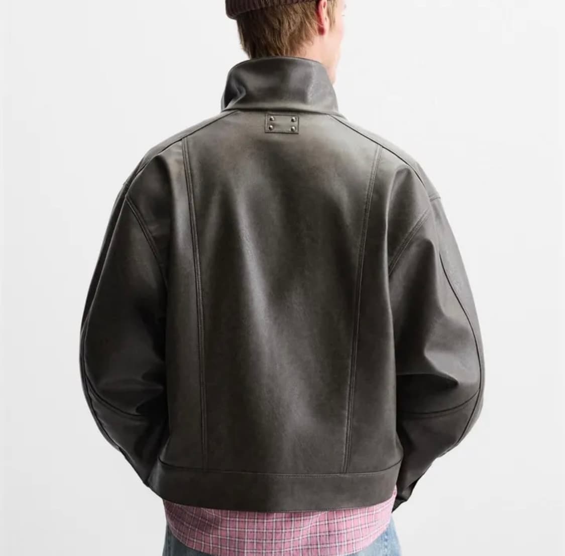 Zara 가죽 이펙트 재킷 M size (95-100) 상품이미지3