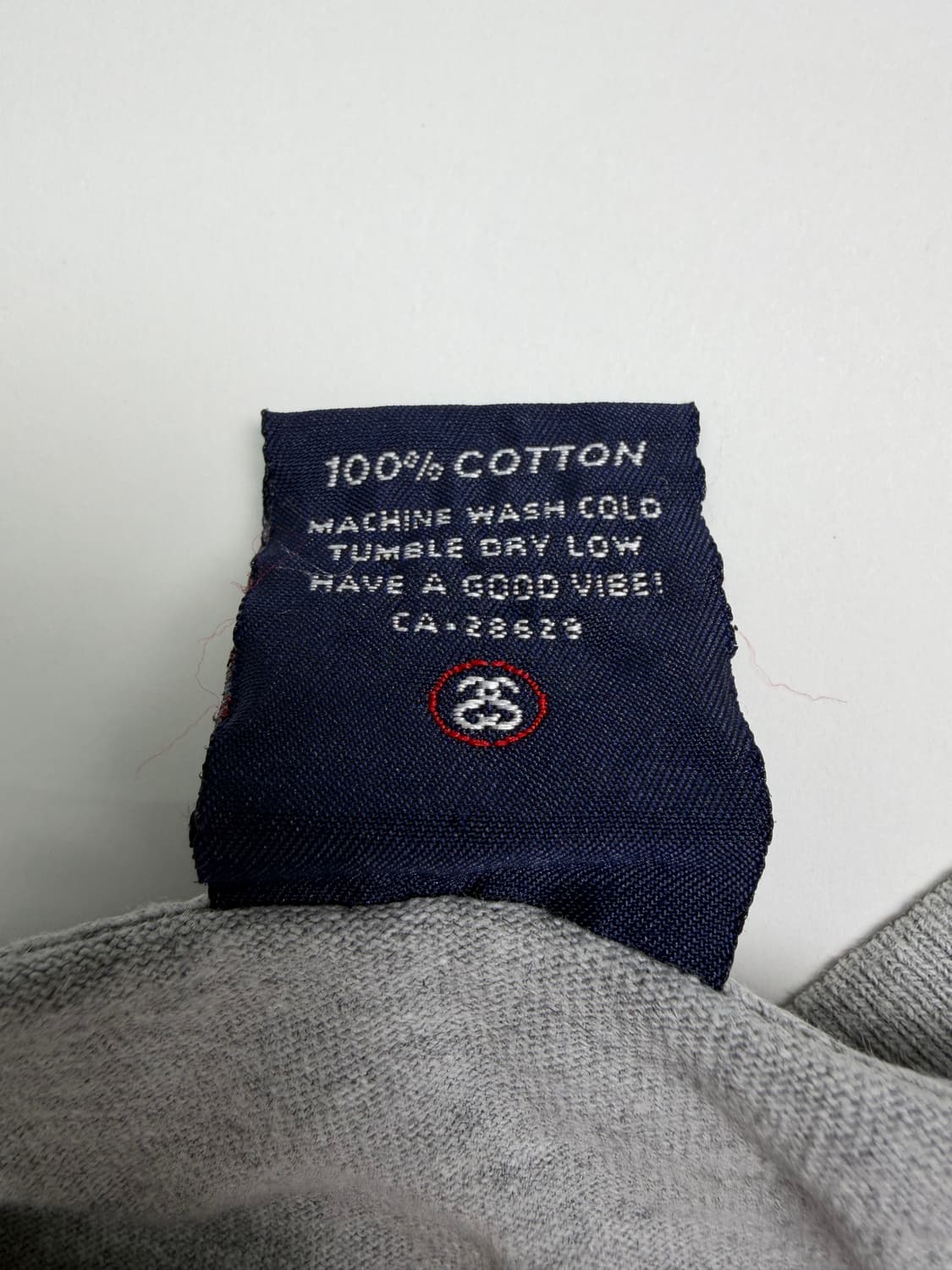 90s Stussy Jazz Man Tee (grey) 상품이미지4
