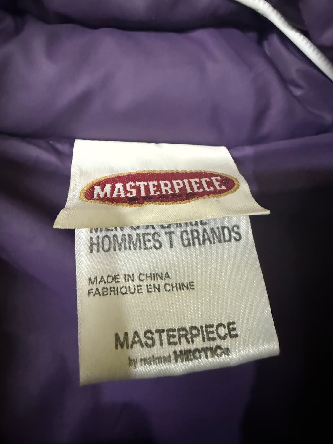 마스터피스 구스 다운 패딩 XL 상품이미지2