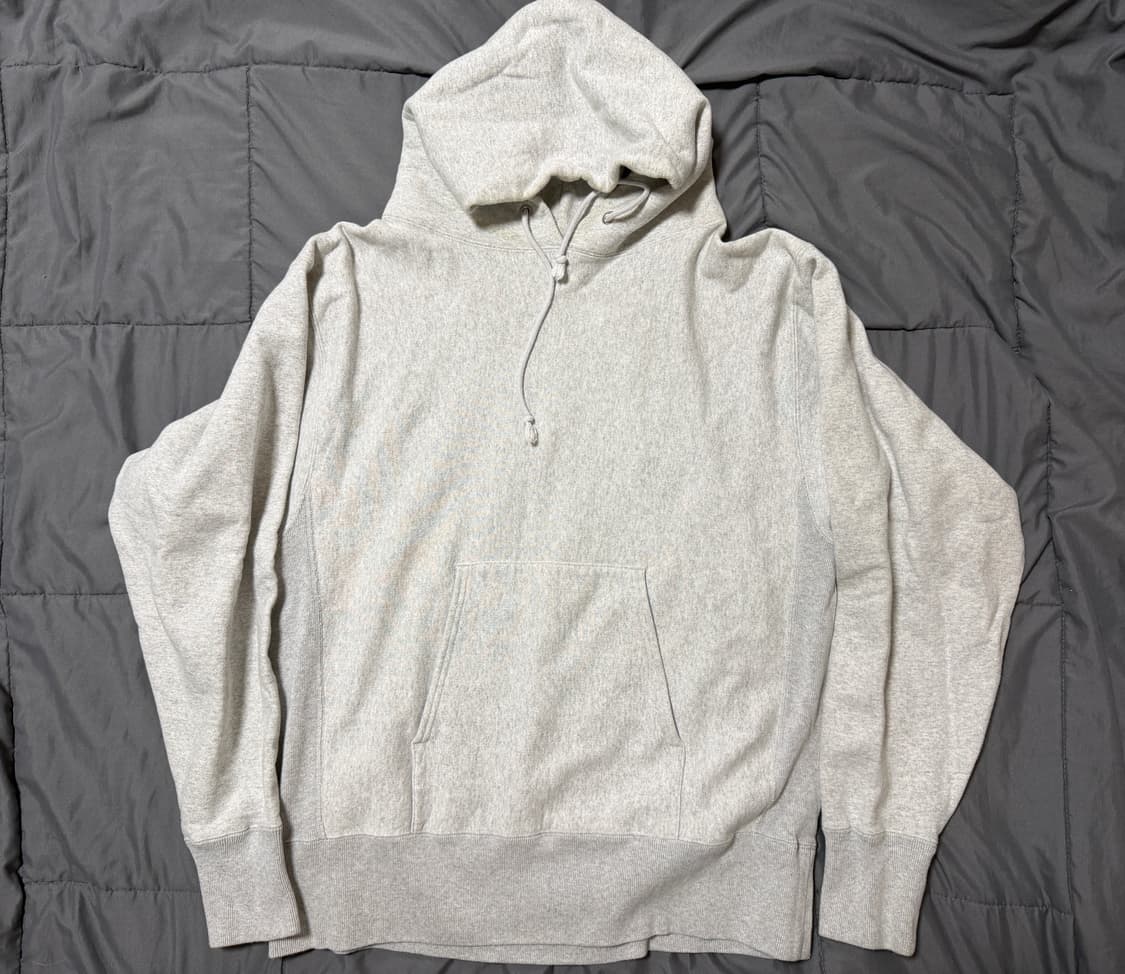 캡틴선샤인 풀오버 후드 그레이 38사이즈 판매합니다 상품이미지2