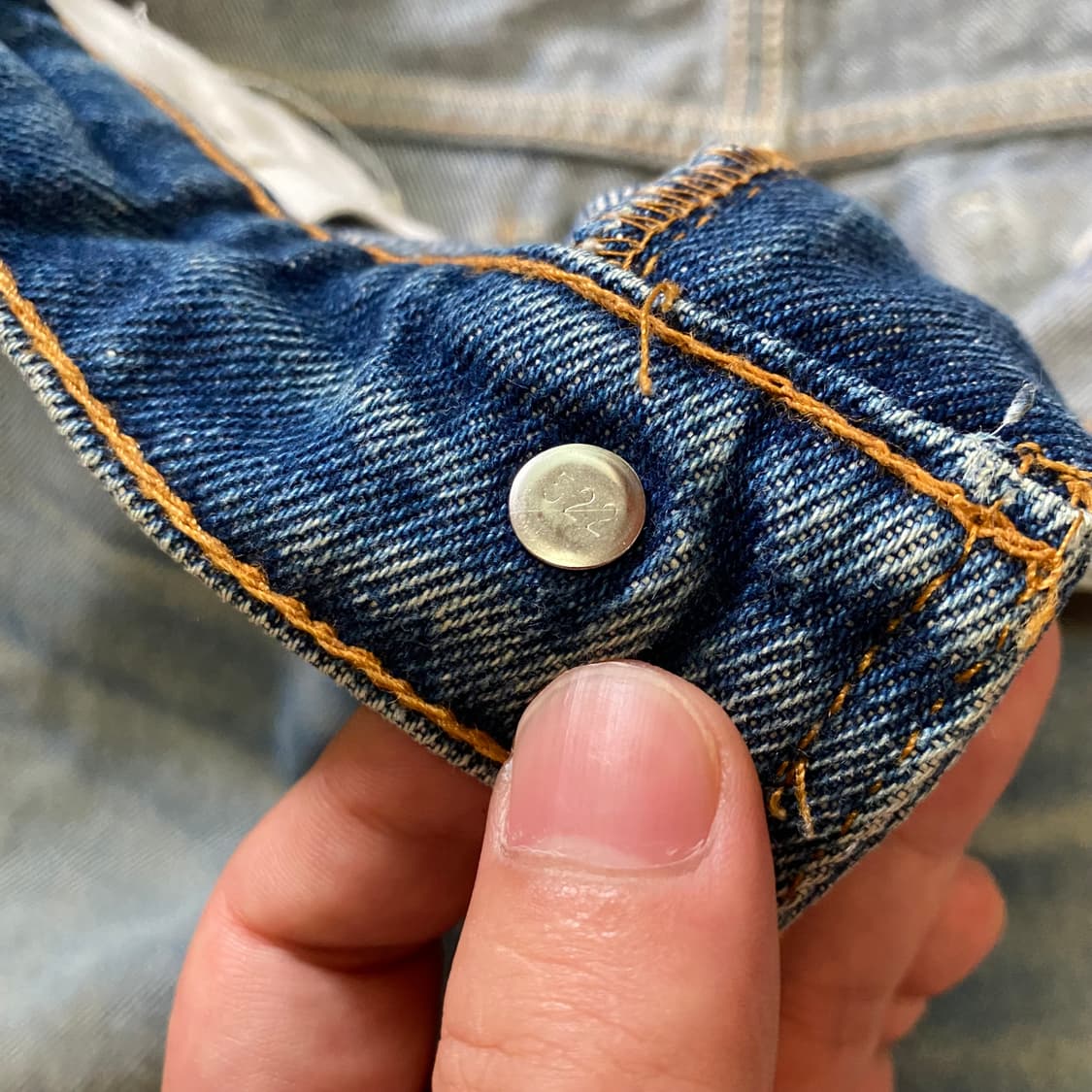 (33x30)94s 리바이스 517 오렌지탭 데님청바지 상품이미지8