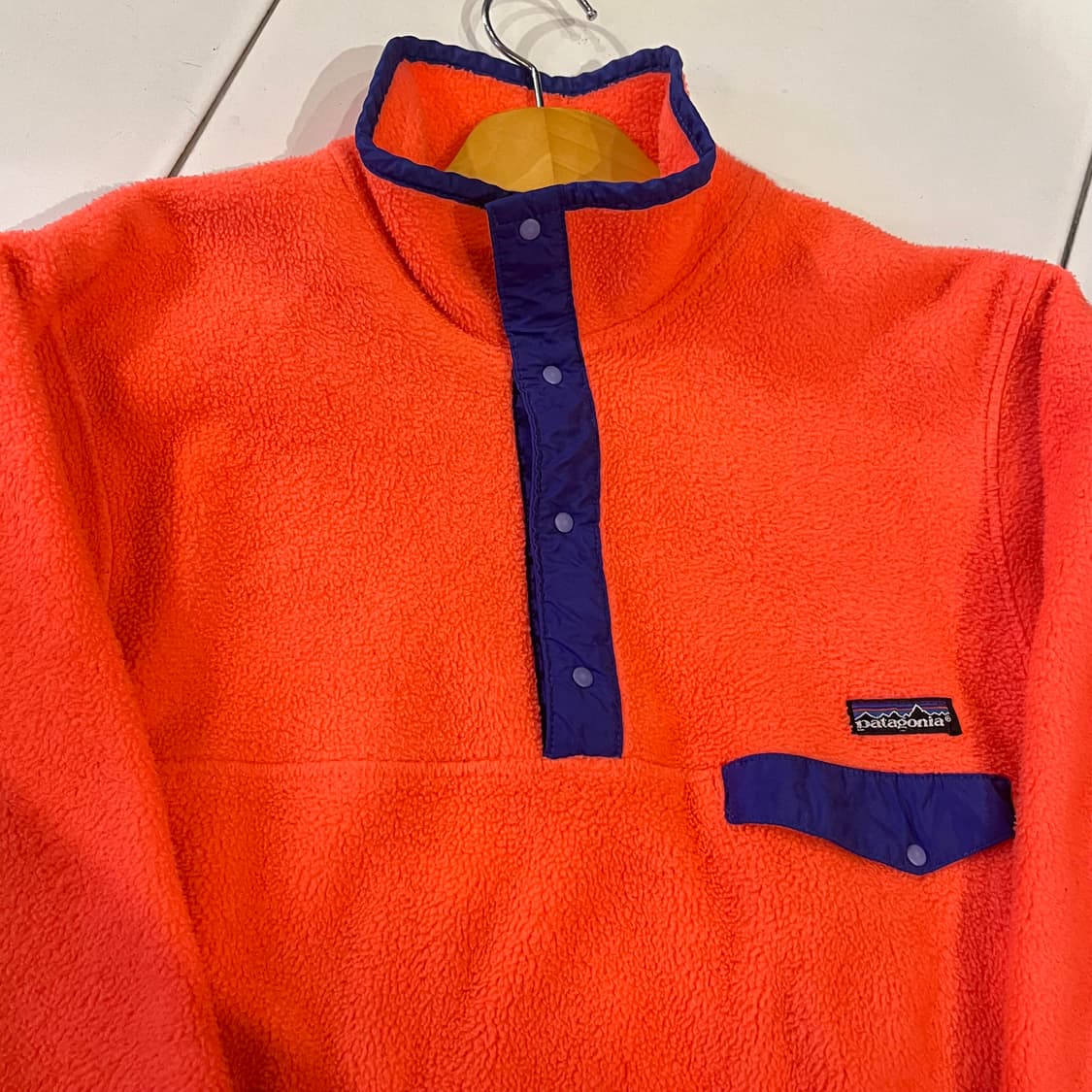 80s 빈티지 미제 파타고니아 신칠라 스냅티 플리스 스웨트셔츠 상품이미지3