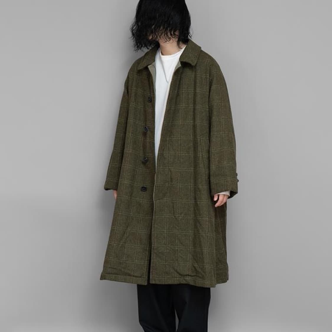 A.presse Tweed Balmacaan Coat 상품이미지2