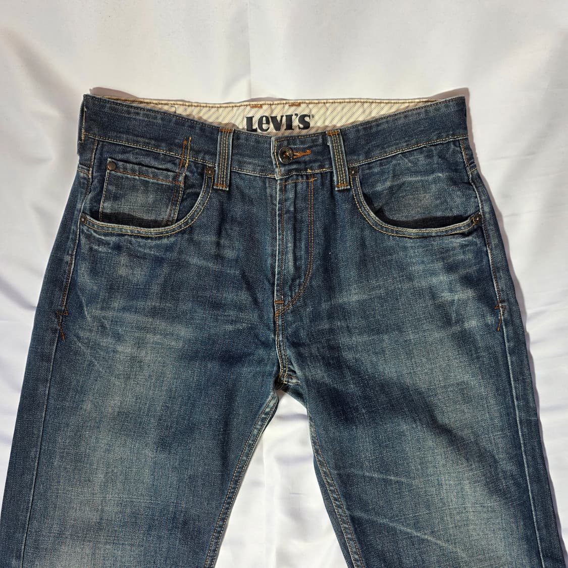 [W33L30]00s 리바이스 스트레이트핏 데님팬츠 상품이미지2