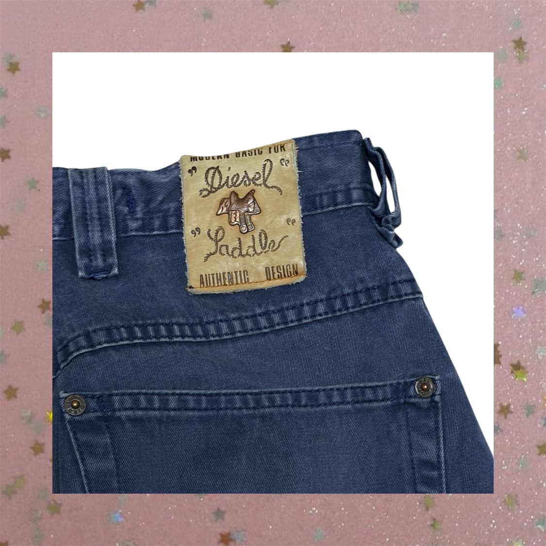 디젤 네이비 팬츠 상품이미지4