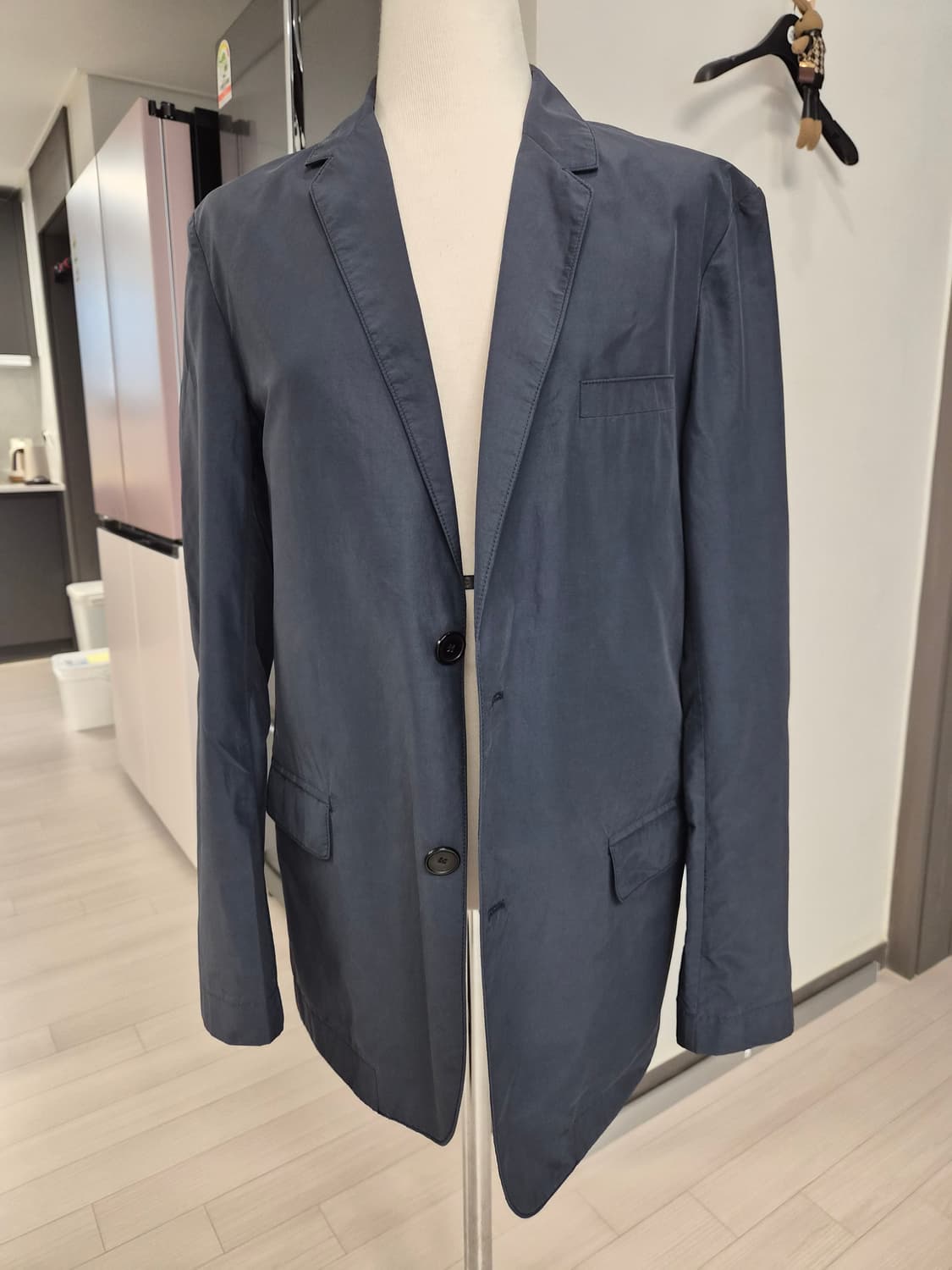 산드로 파리(Sandro Paris) 남성 네이비 캐주얼 블레이저 상품이미지2