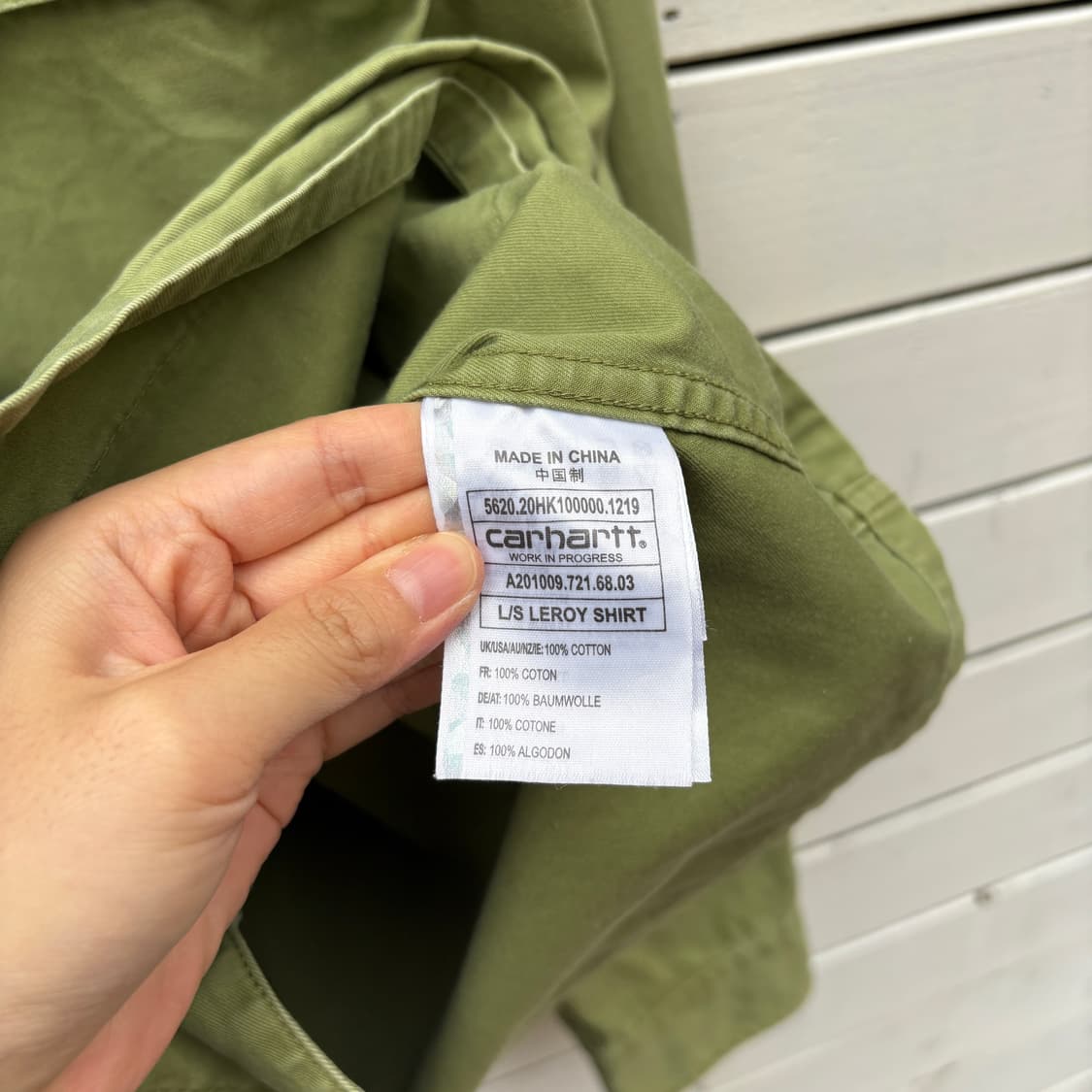 Carhartt 칼하트 밀리터리 셔츠 자켓 상품이미지5