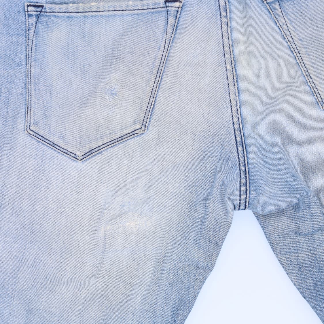 [33] 보스 남성 연청 워싱 데님 팬츠 청바지 0120J 상품이미지8