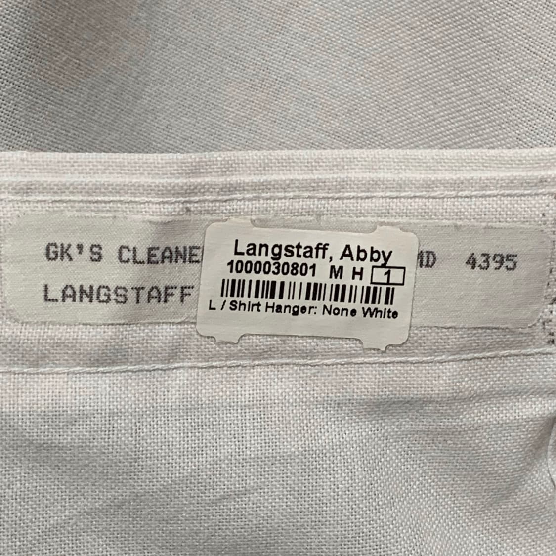 [XL] VTG 화이트 옥스포드 워크셔츠 상품이미지6