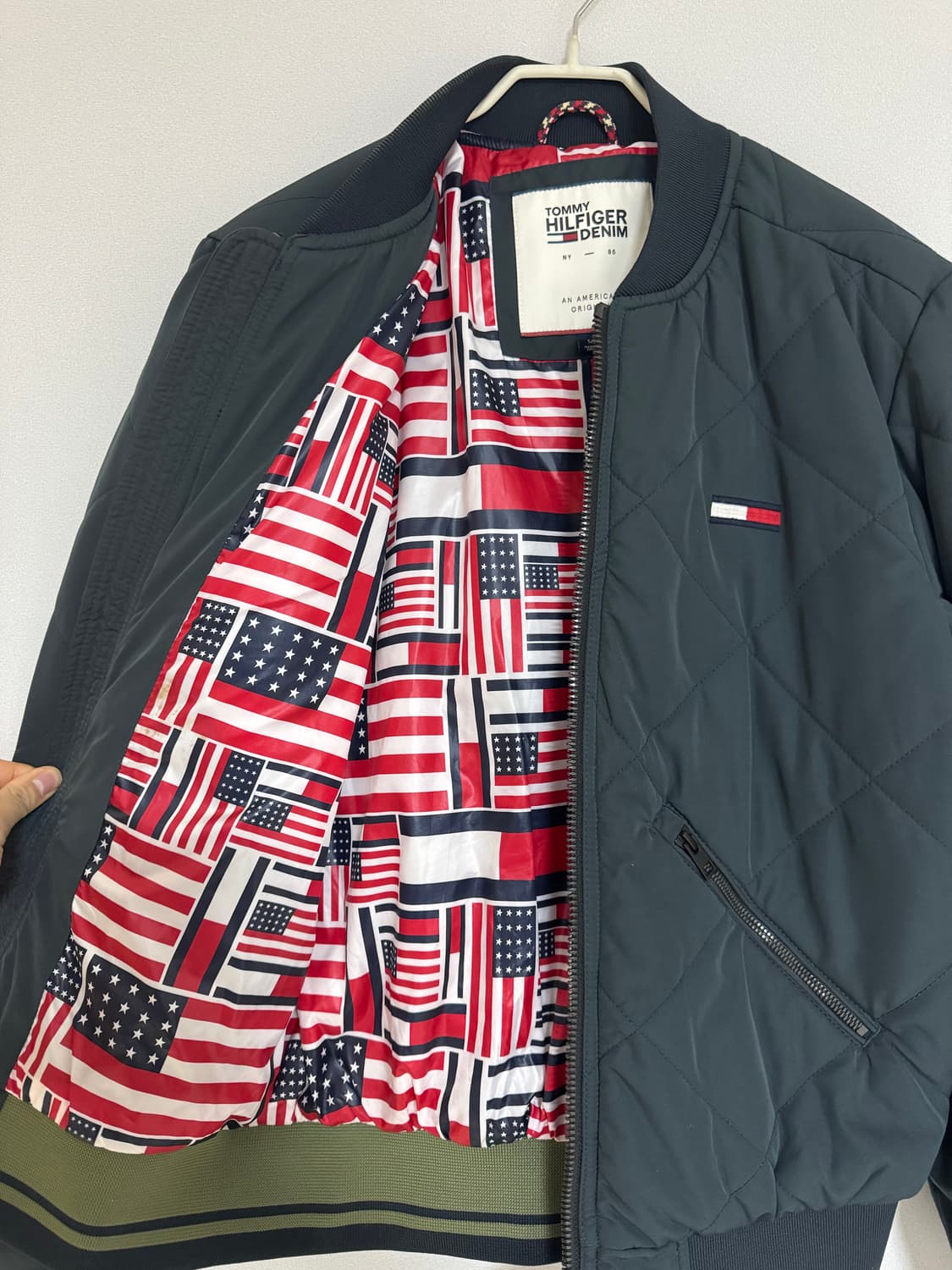 타미힐피거 봄버자켓 항공점퍼 상품이미지3