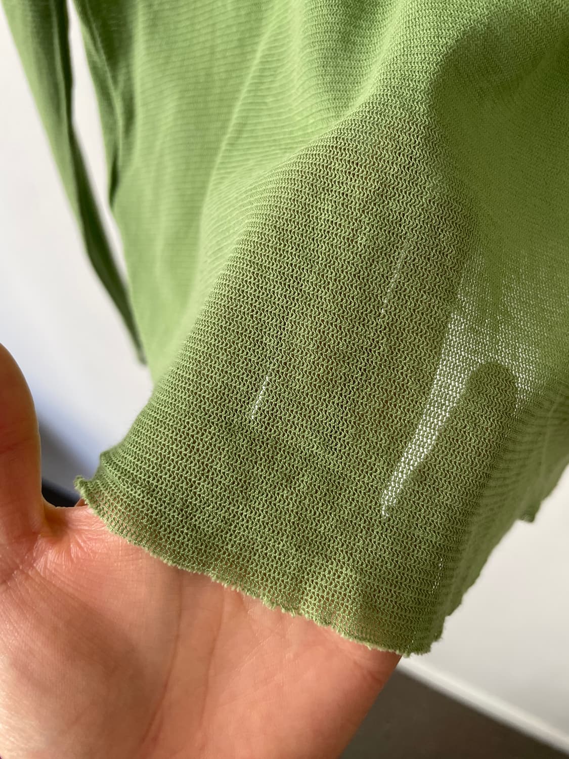 vintage Ray BEAMS mesh cotton top 상품이미지8