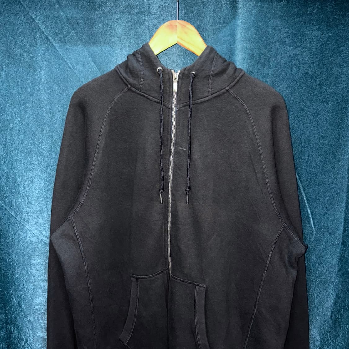 (XL) 러셀 풀 집업 오버 후드티 상품이미지2