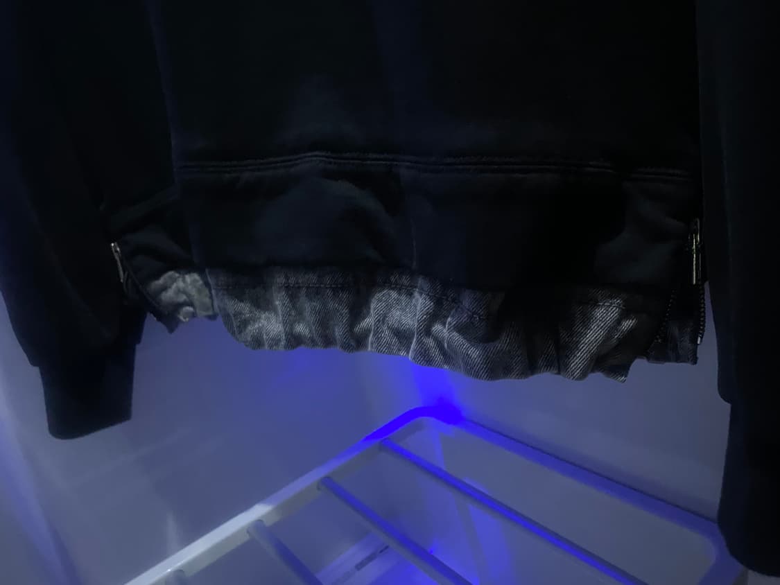 24ss 준지 데님 레이어드 후드티 (s) 상품이미지6