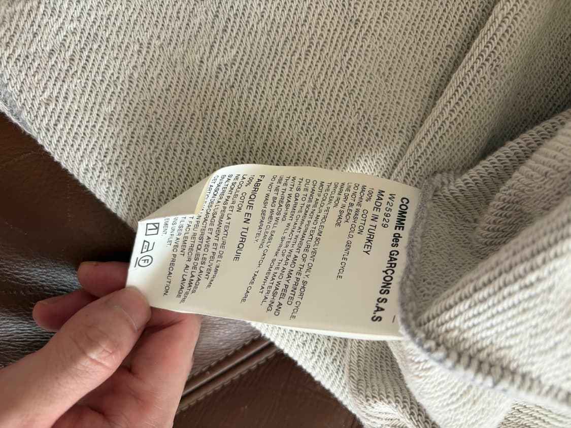 꼼데가르송 셔츠 맨투맨 m 상품이미지5