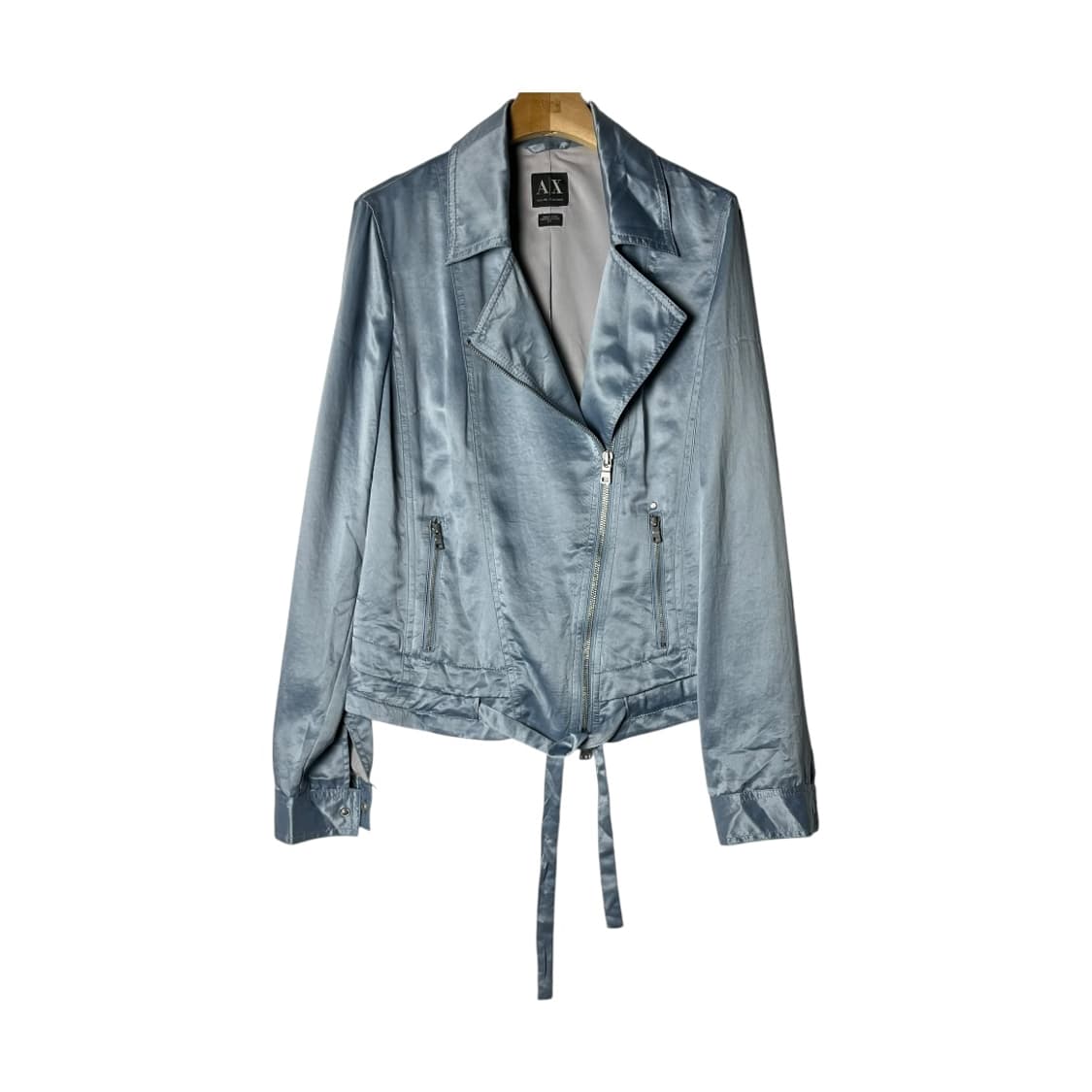 [A/X] 아르마니 익스체인지 새틴 라이더자켓 상품이미지1