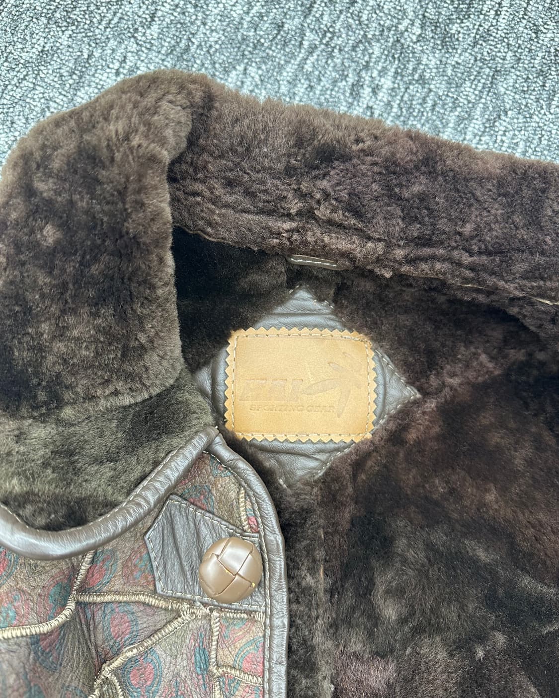 (M)80'S HAI SPORTING GEAR 무톤자켓 -M1155 상품이미지3