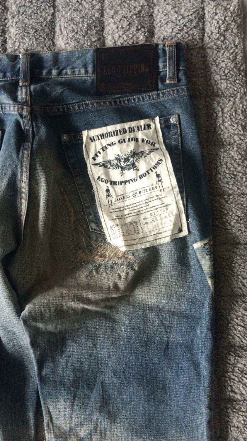 빈티지 데님팬츠 상품이미지6