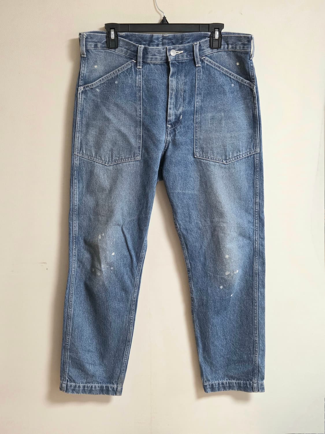 Coen by united arrows 페인트 워싱 워크 데님 L 상품이미지1