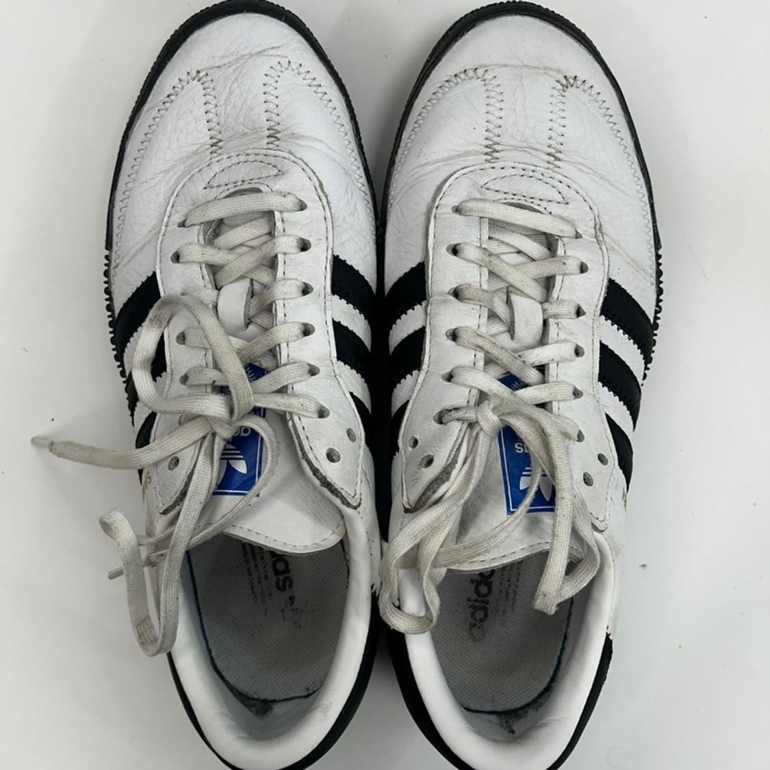 아디다스 삼바로즈 스니커즈 화이트-블랙 235 상품이미지5