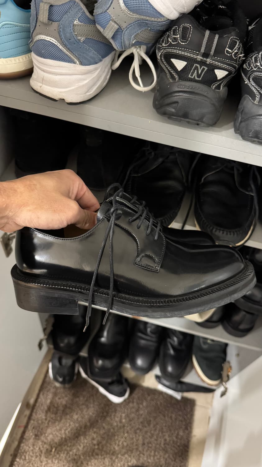 로스트가든 더비 블랙 로퍼(230mm) 상품이미지2