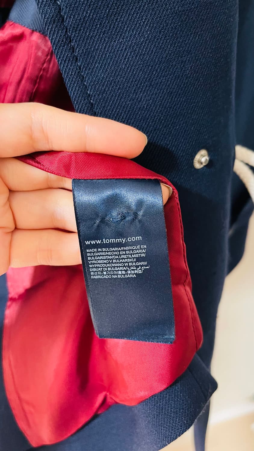 타미힐피거 트레비스 더플 코트 S 네이비 27만원대 구매. 실착 3회 상품이미지7