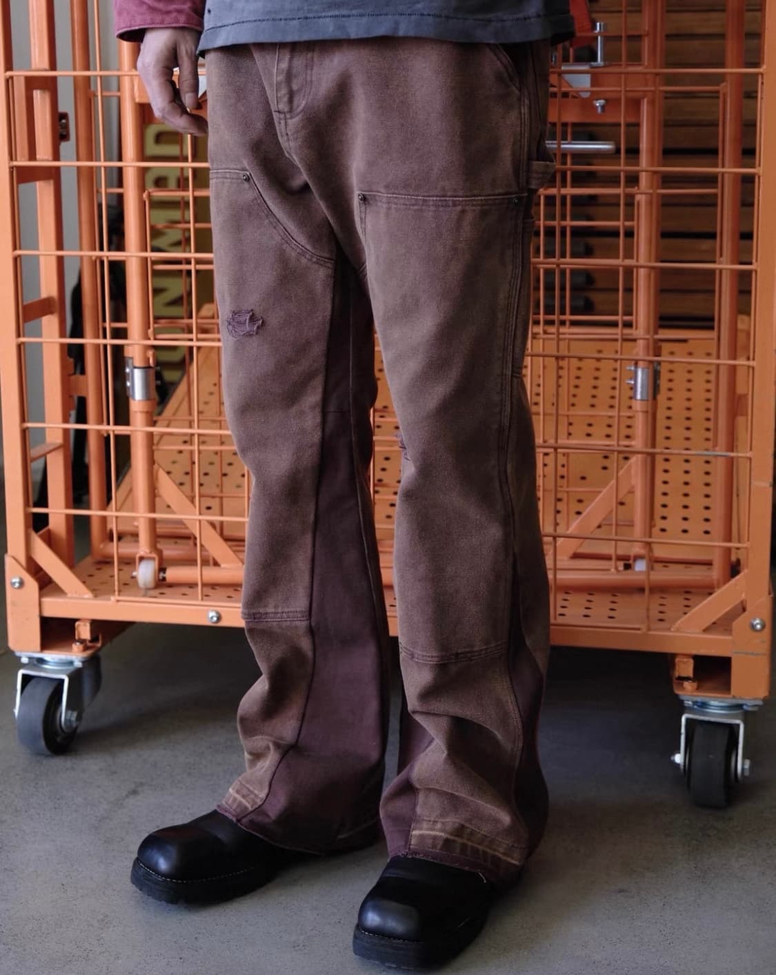 Labour Union 레이버유니언 워싱캔버스 워크팬츠 32 상품이미지1