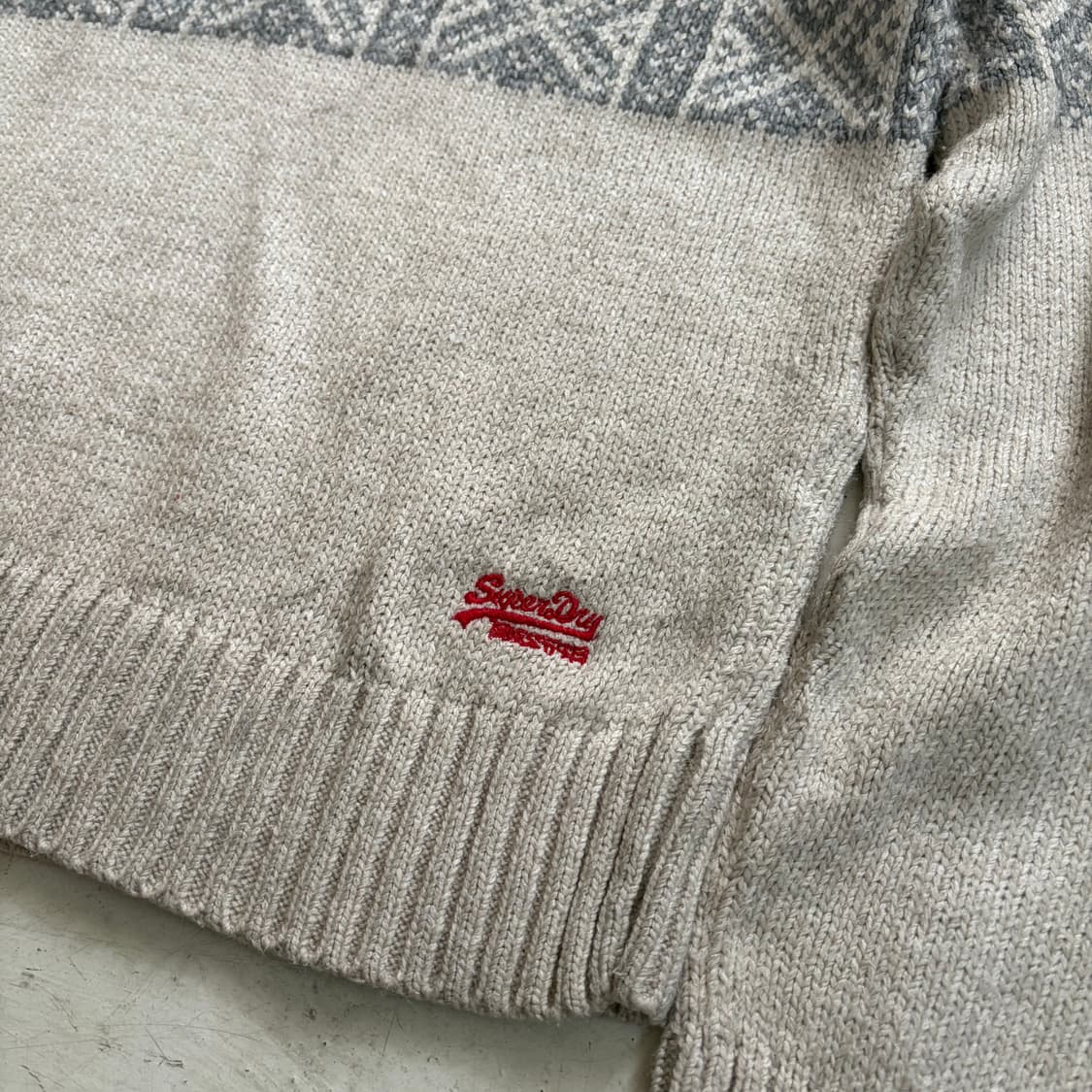 Superdry 빈티지 스웨터 니트 L 상품이미지4