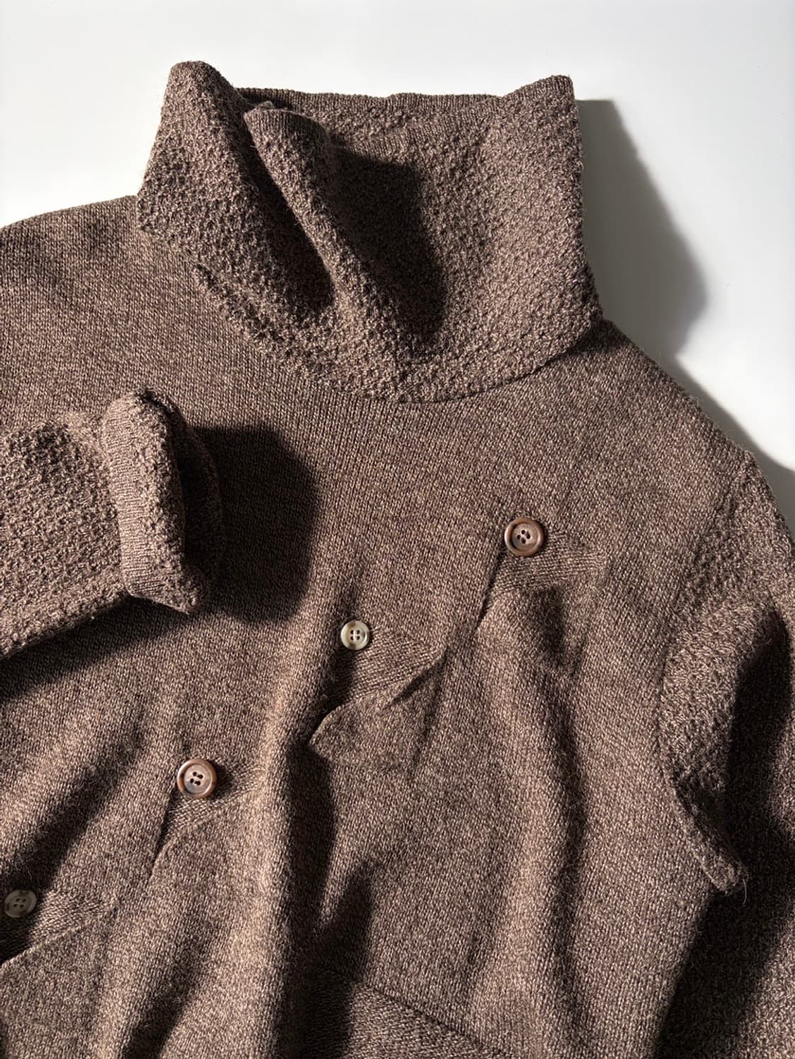 button point wide turtleneck knit 상품이미지7
