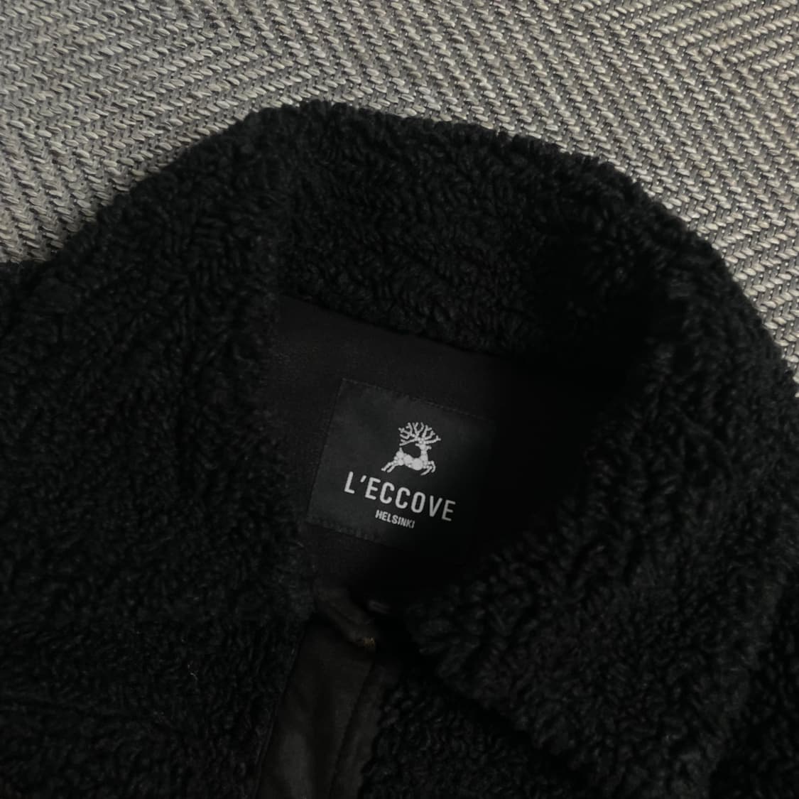 빈티지 우먼스 플리스 자켓 블랙y 4013 상품이미지7