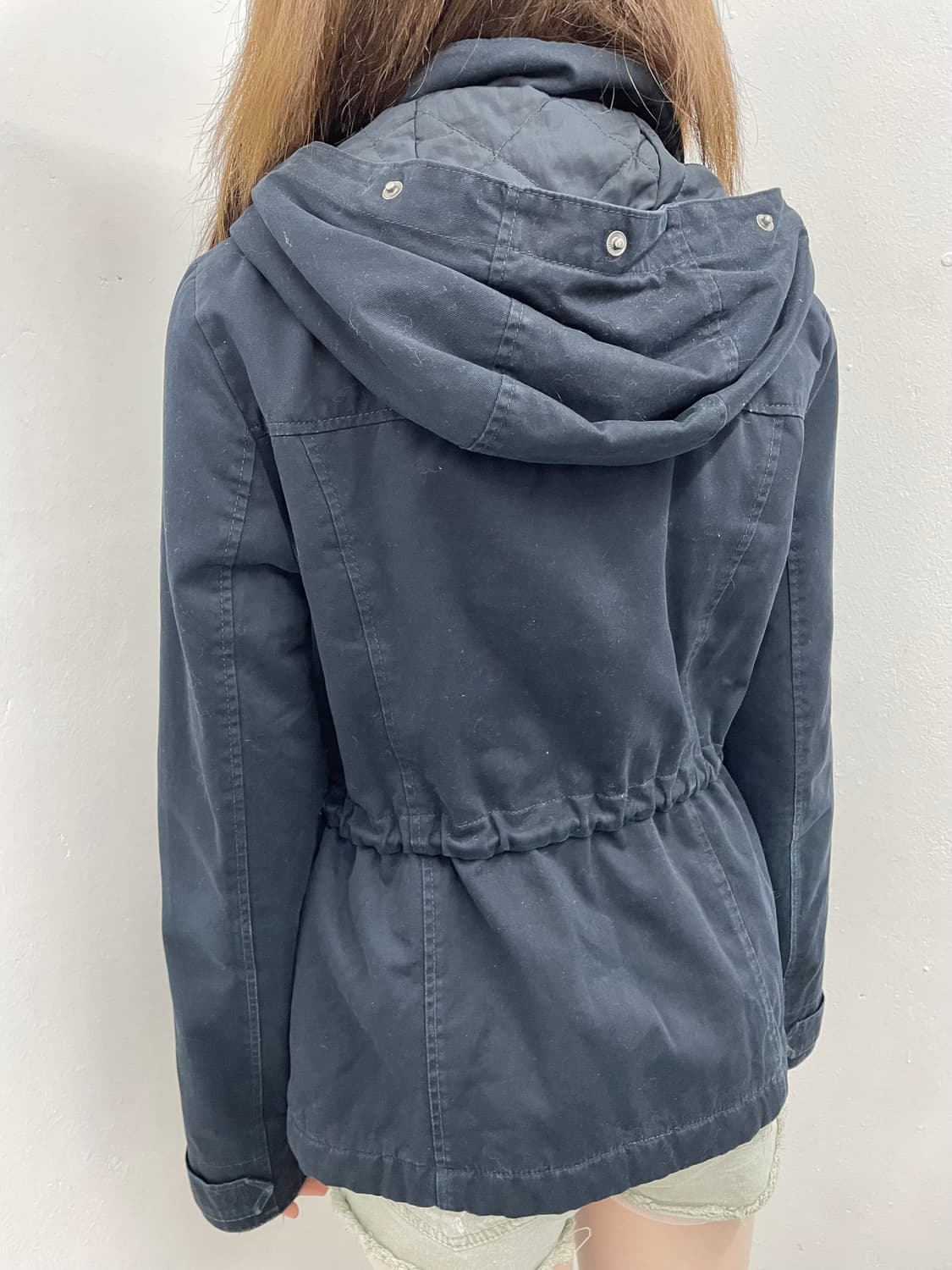 홀리스터 네이비 로고 자켓 핀터깔 상품이미지4