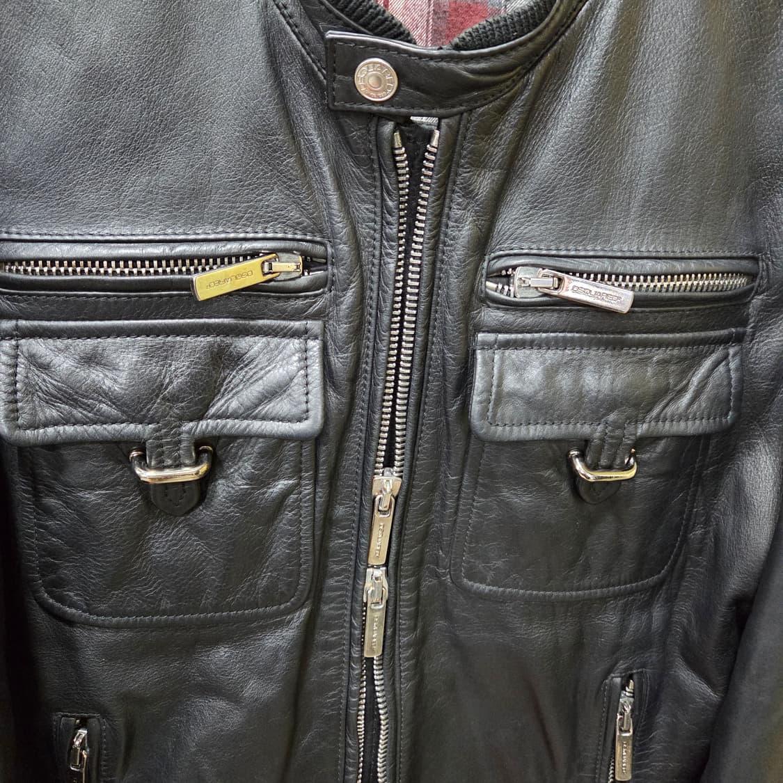 디스퀘아드2 말 가죽 자켓 상품이미지2