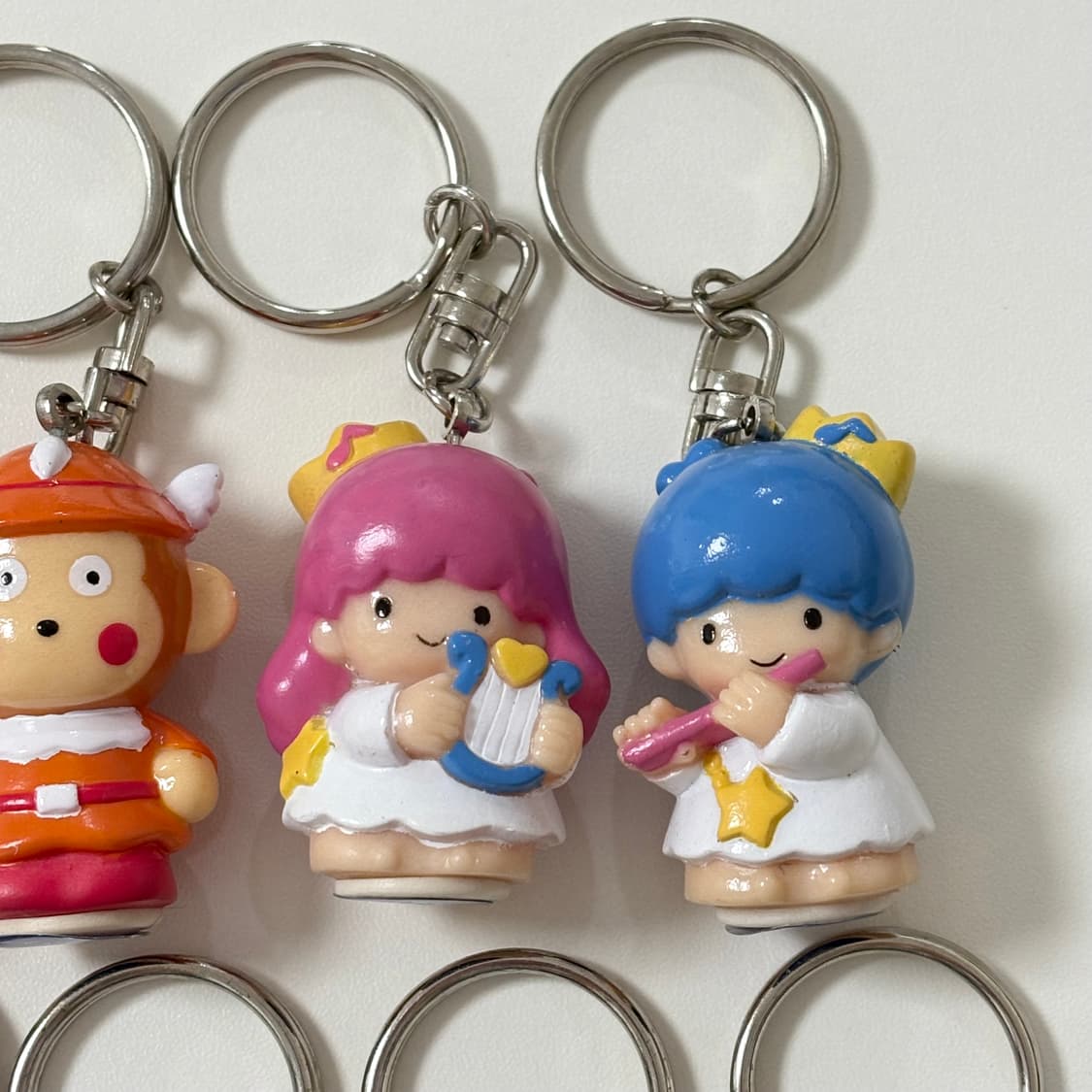 고전 산리오 키링 세트 (고전 키티•키키라라 등) 상품이미지3
