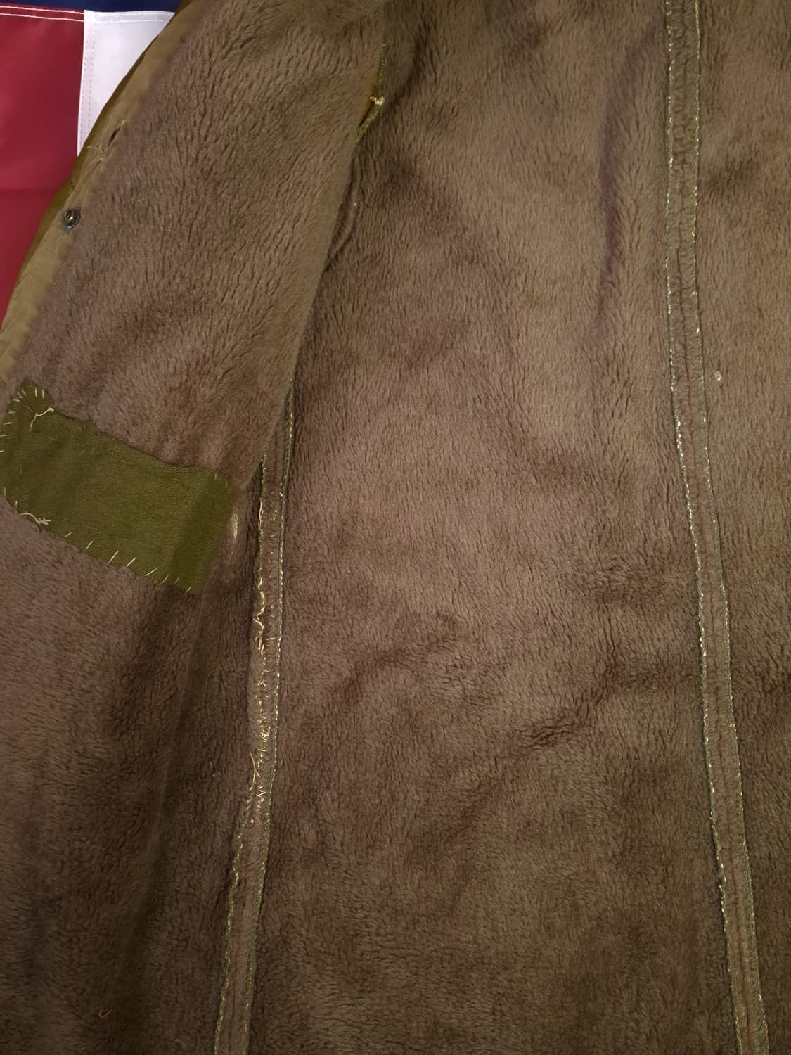 오리지날 미군 M-51 쉘파카 엑스라지 알파카 라이너 상품이미지9