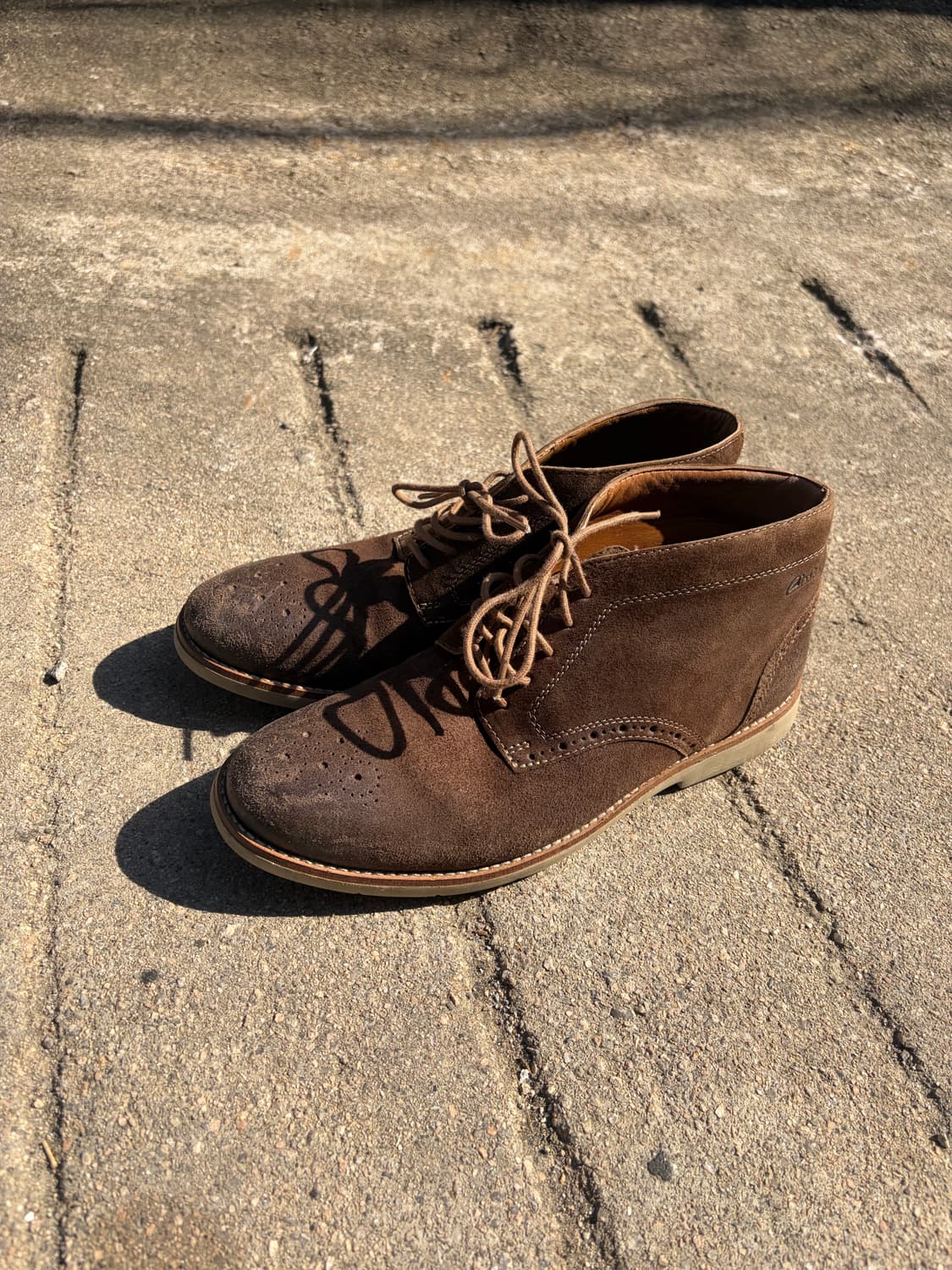 Clarks 브라운 스웨이드 데저트 부츠 265mm 상품이미지3