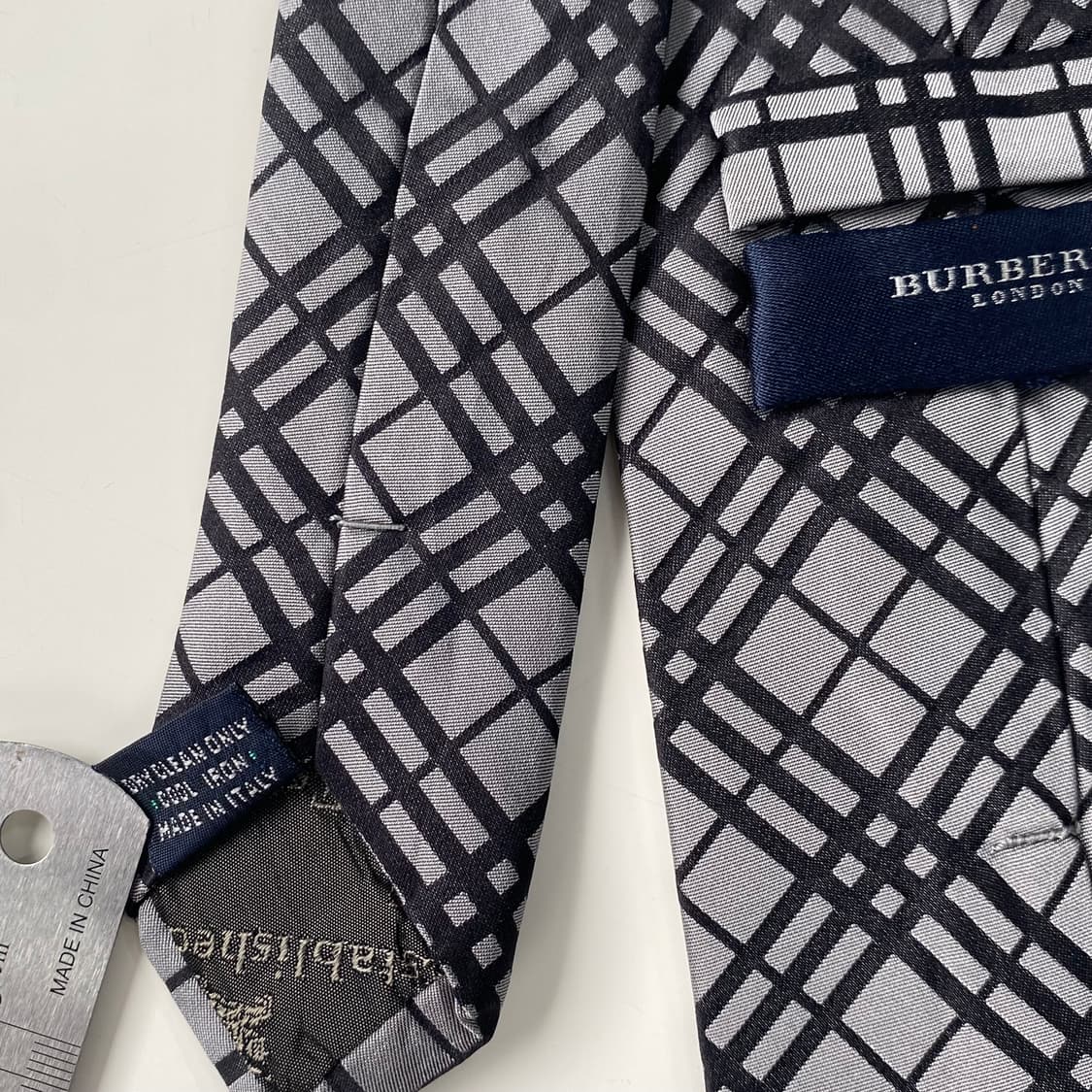 버버리 체크 명품 정품 넥타이 (Burberry) 상품이미지5