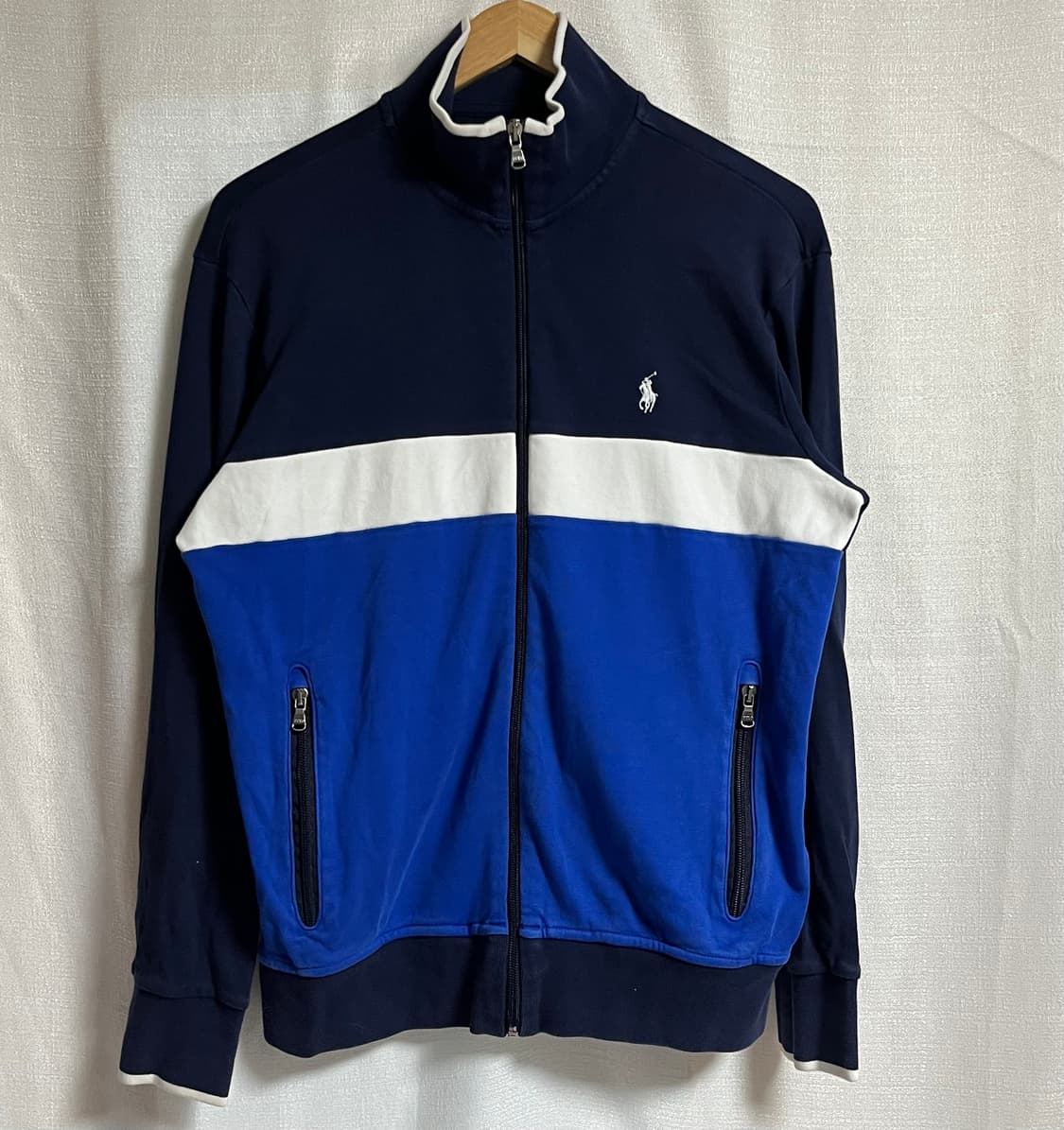 공용 폴로 랄프로렌 컬러블럭 집업 자켓 M 상품이미지1