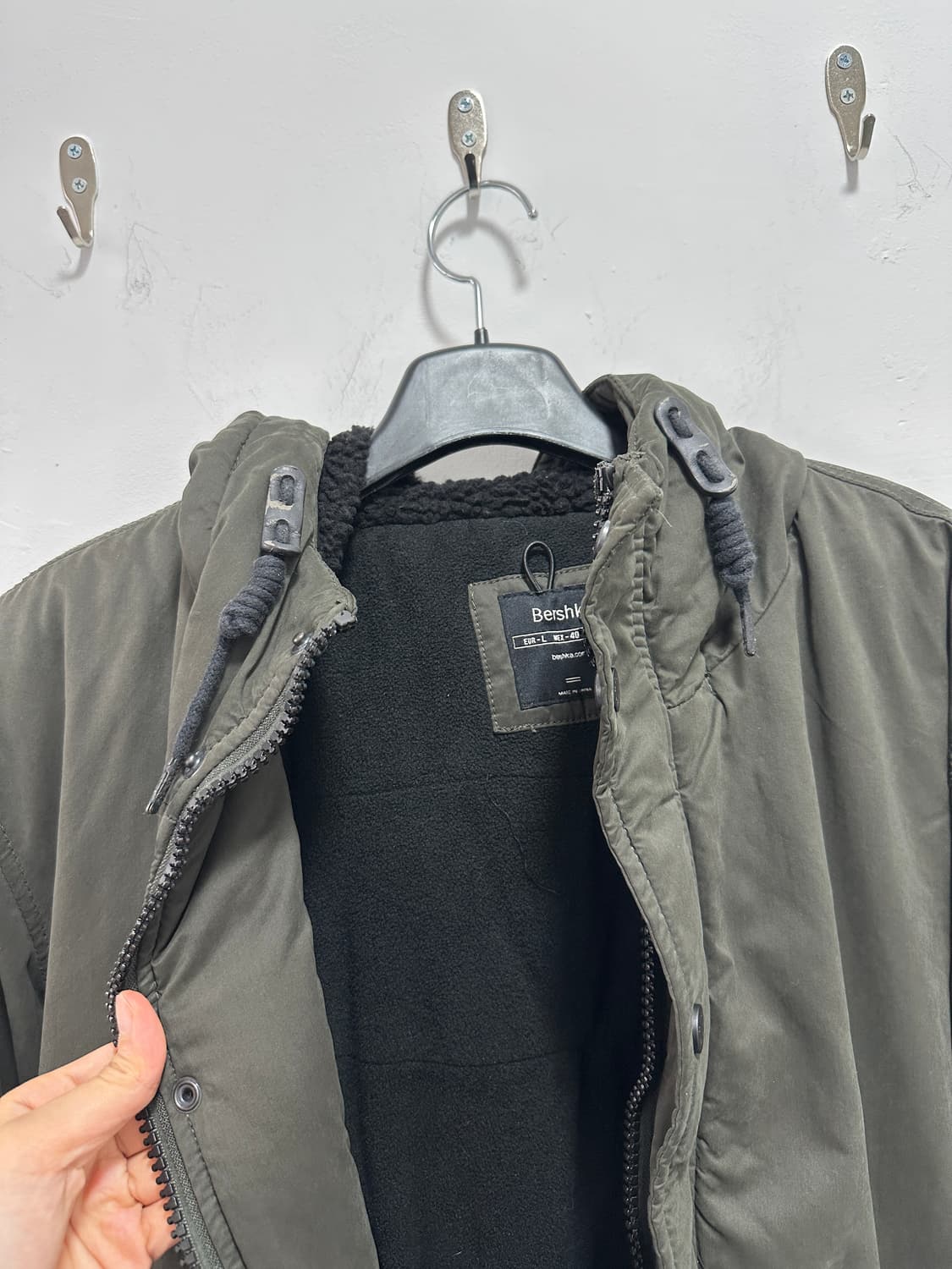 Bershka vintage khaki ma-1 jacket 상품이미지7