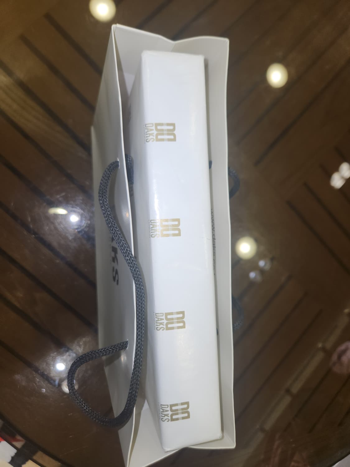 새상품/풀박스] 닥스(DAKS) 남성 소가죽 지갑 & 자동벨트 선물세트 상품이미지4