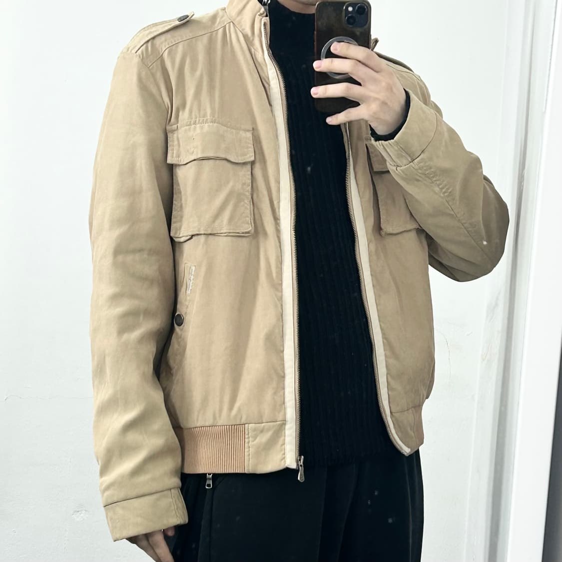 캘빈클라인 밀리터리 탱커 자켓 상품이미지3