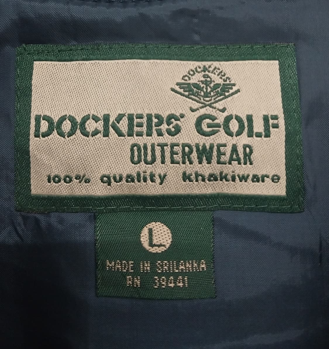 다커스 골프 체크 바람막이 웜업자켓 L (크게나옴) 상품이미지4