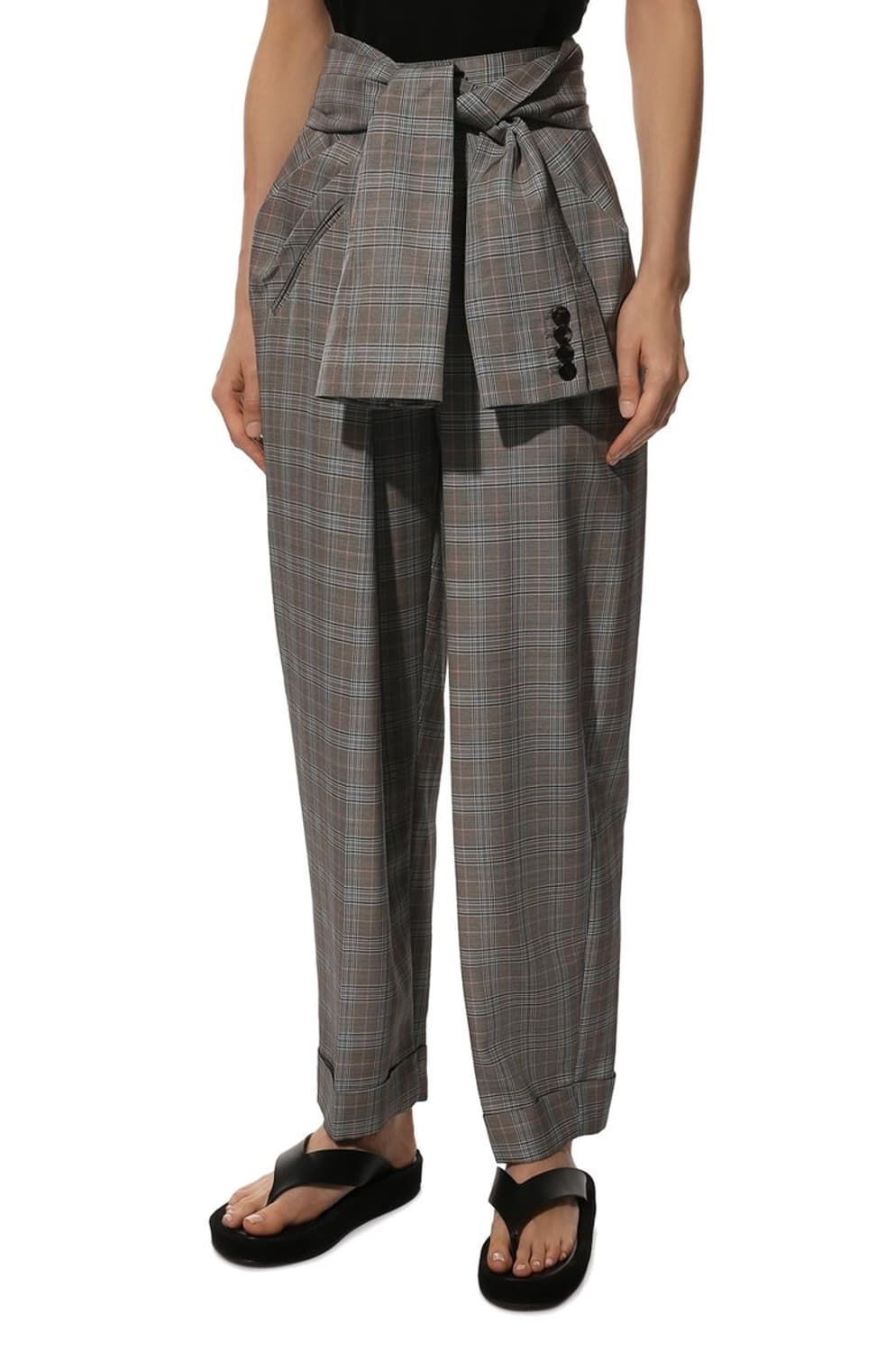 [정가177] Alexander Wang 플리츠 테일러드 팬츠 슬랙스 상품이미지3