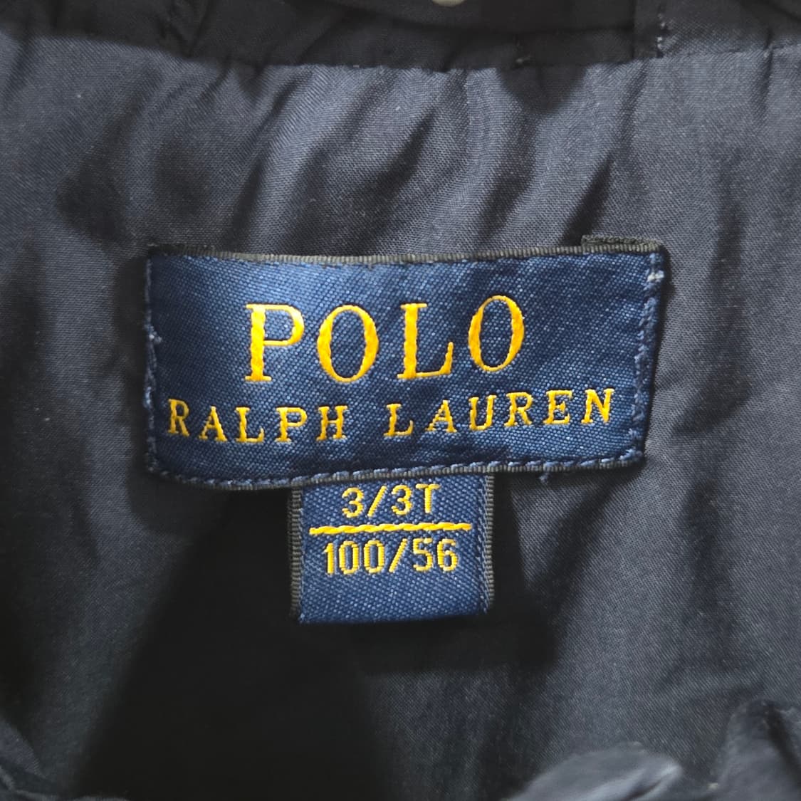 폴로랄프로렌 키즈 퀼팅 베스트 3T  상품이미지3