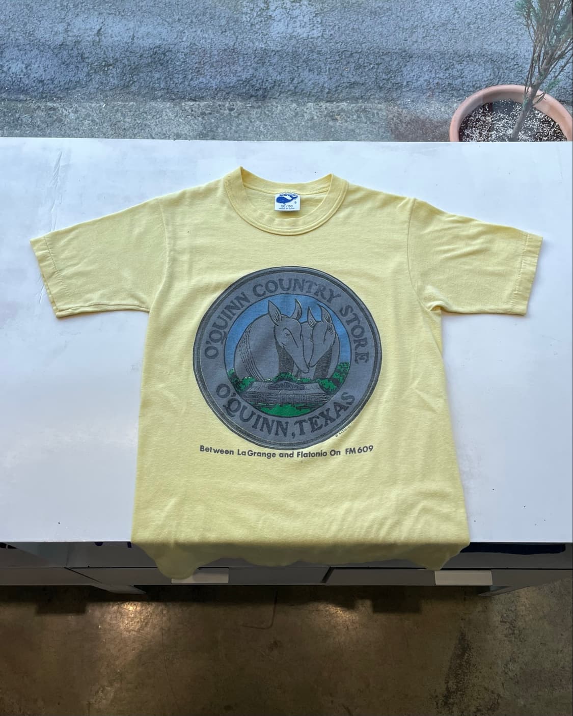 80s USA “Armadillo” store Promo T-shirt  상품이미지4