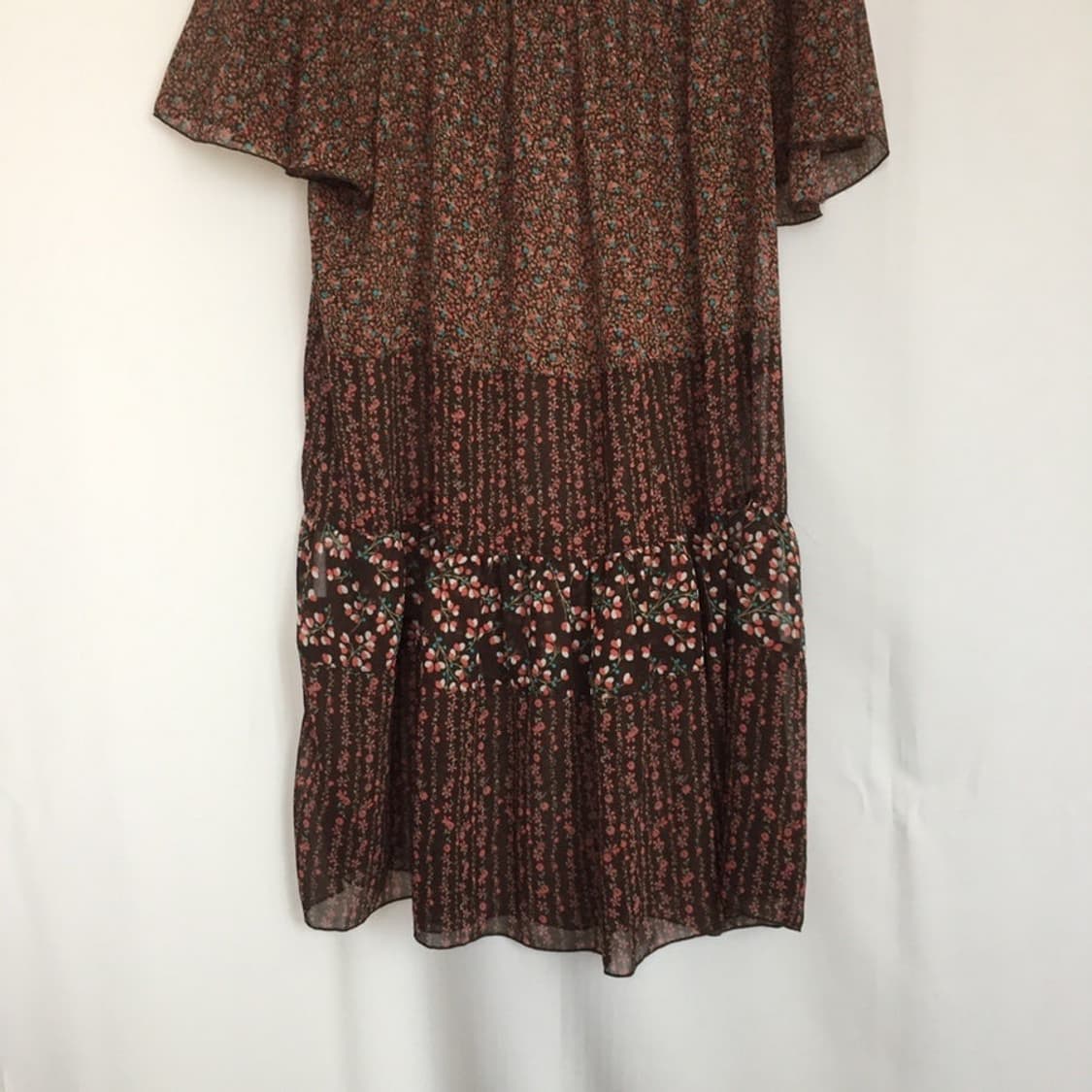 678. chiffon full warm flowers dress 상품이미지3